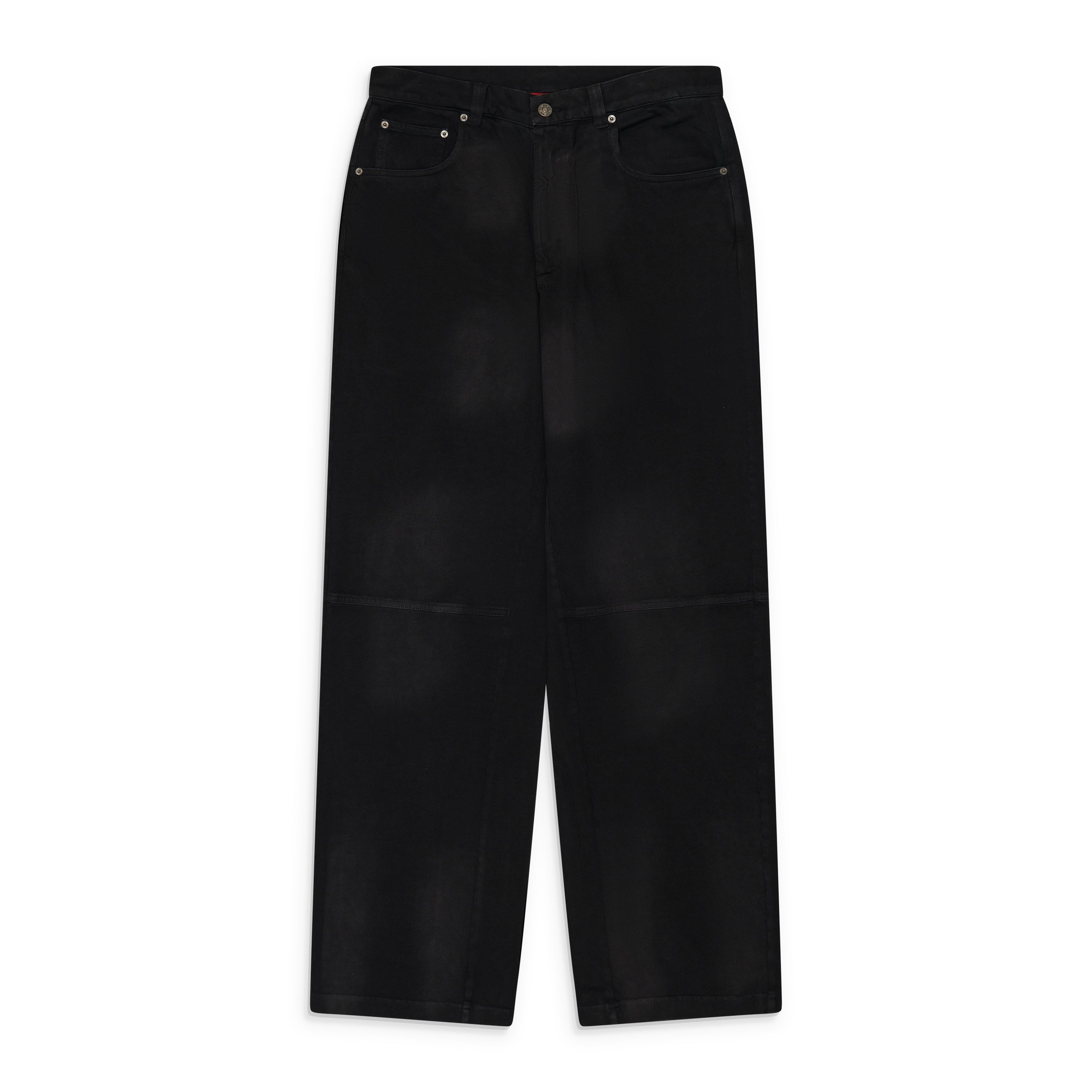 424 Academy Leather Sweat Black Black