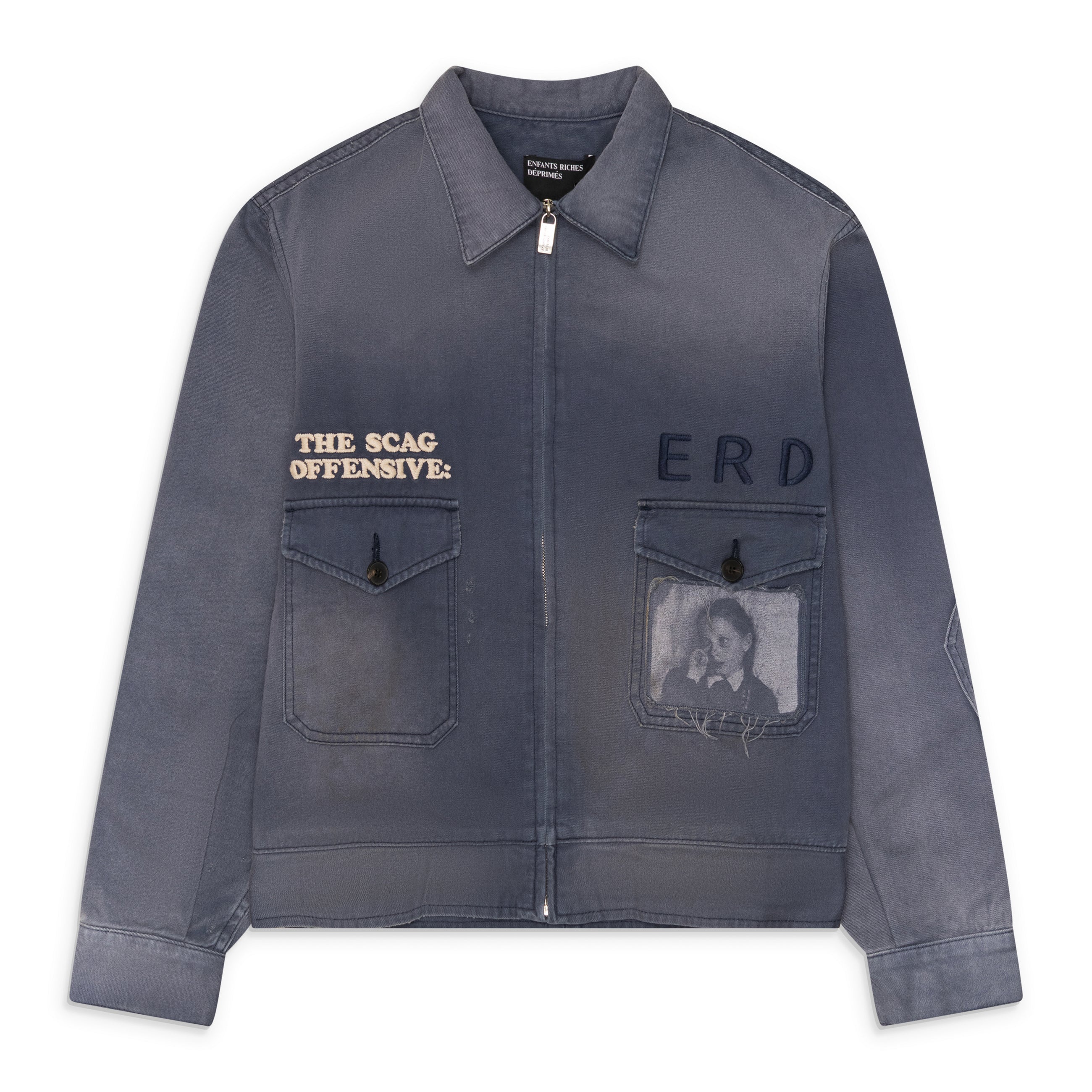 Enfants Riches Deprimes Young Wasp Jacket Blue