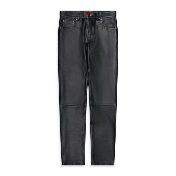 424 Skinny Leather Pant Black – ESSXNYC