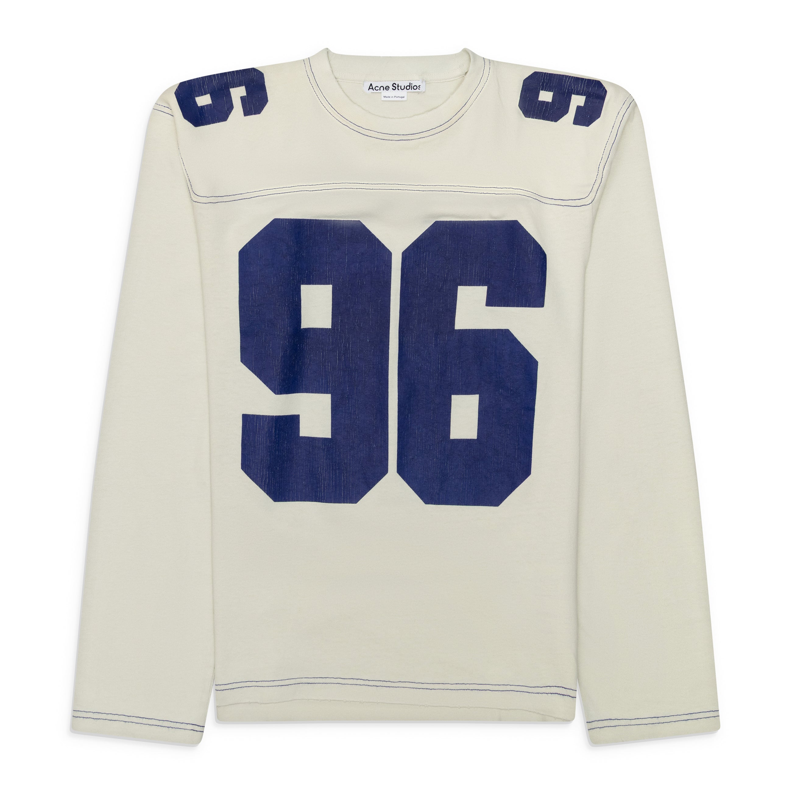 Acne Studios Long Sleeve Soccer T-Sihrt Oat Beige