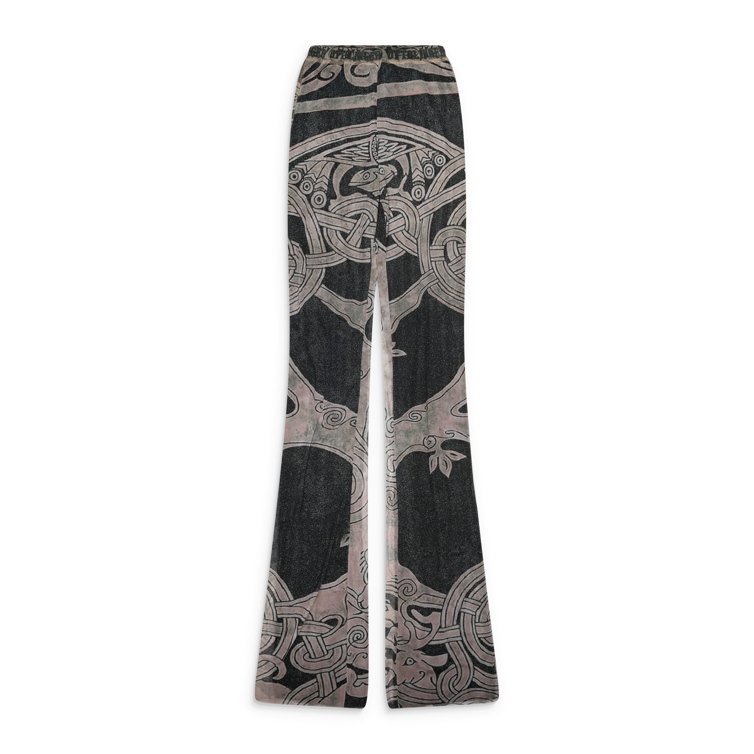 Ottolinger Tree of Life Mesh Pants Multicolor
