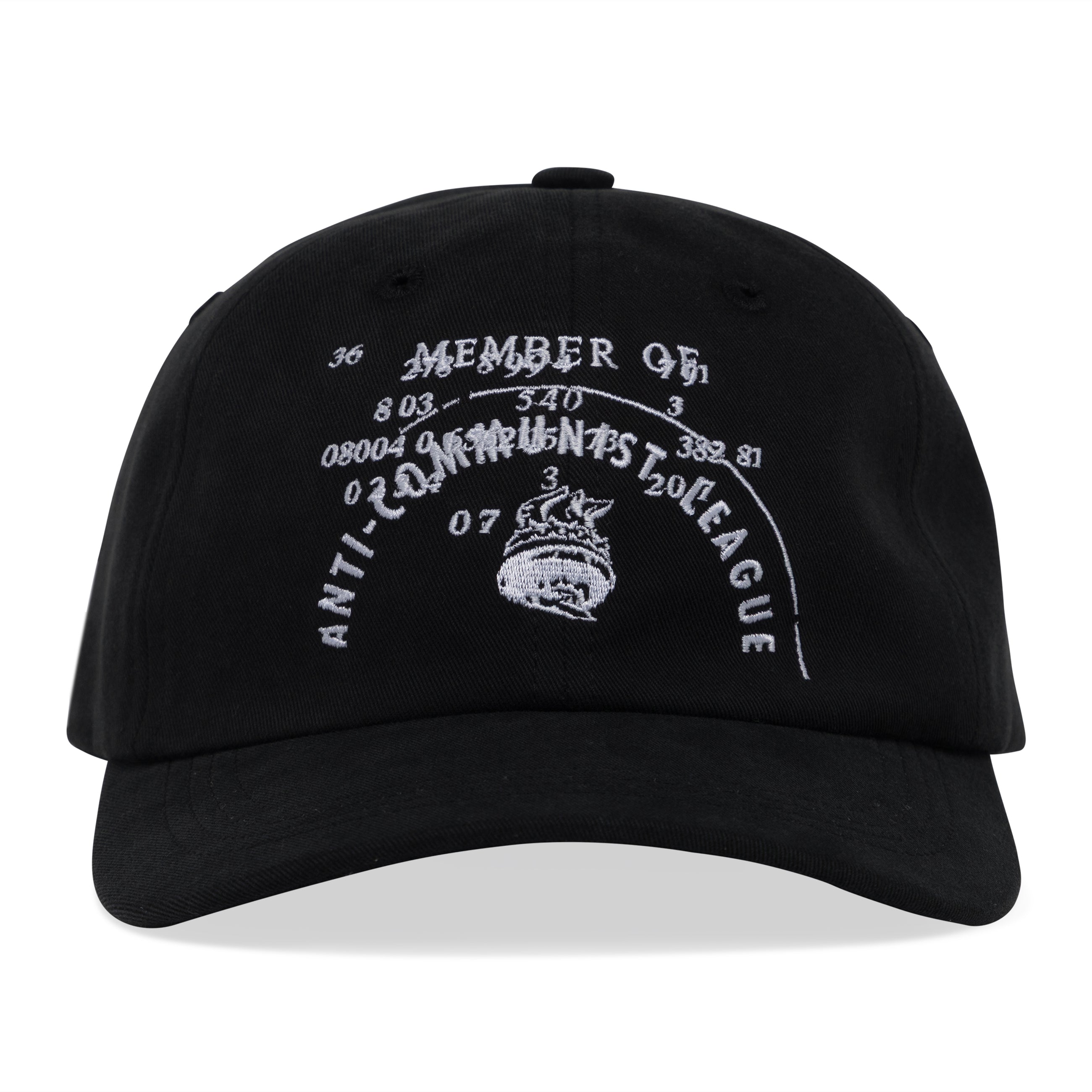 Enfants Riches Deprimes Anti-Communist Leage 6-Panel Hat Black