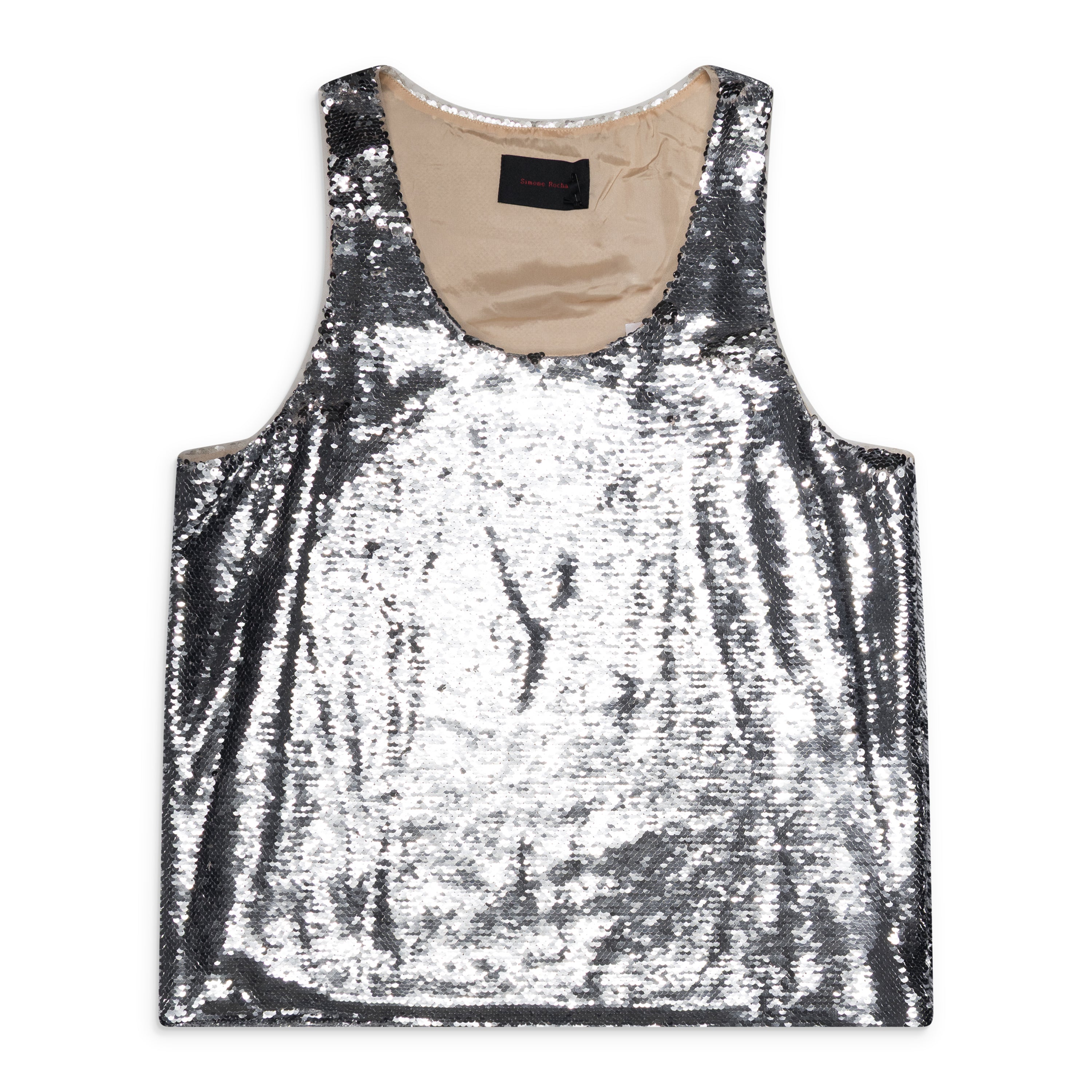 Simone Rocha Prince Charming Vest Silver