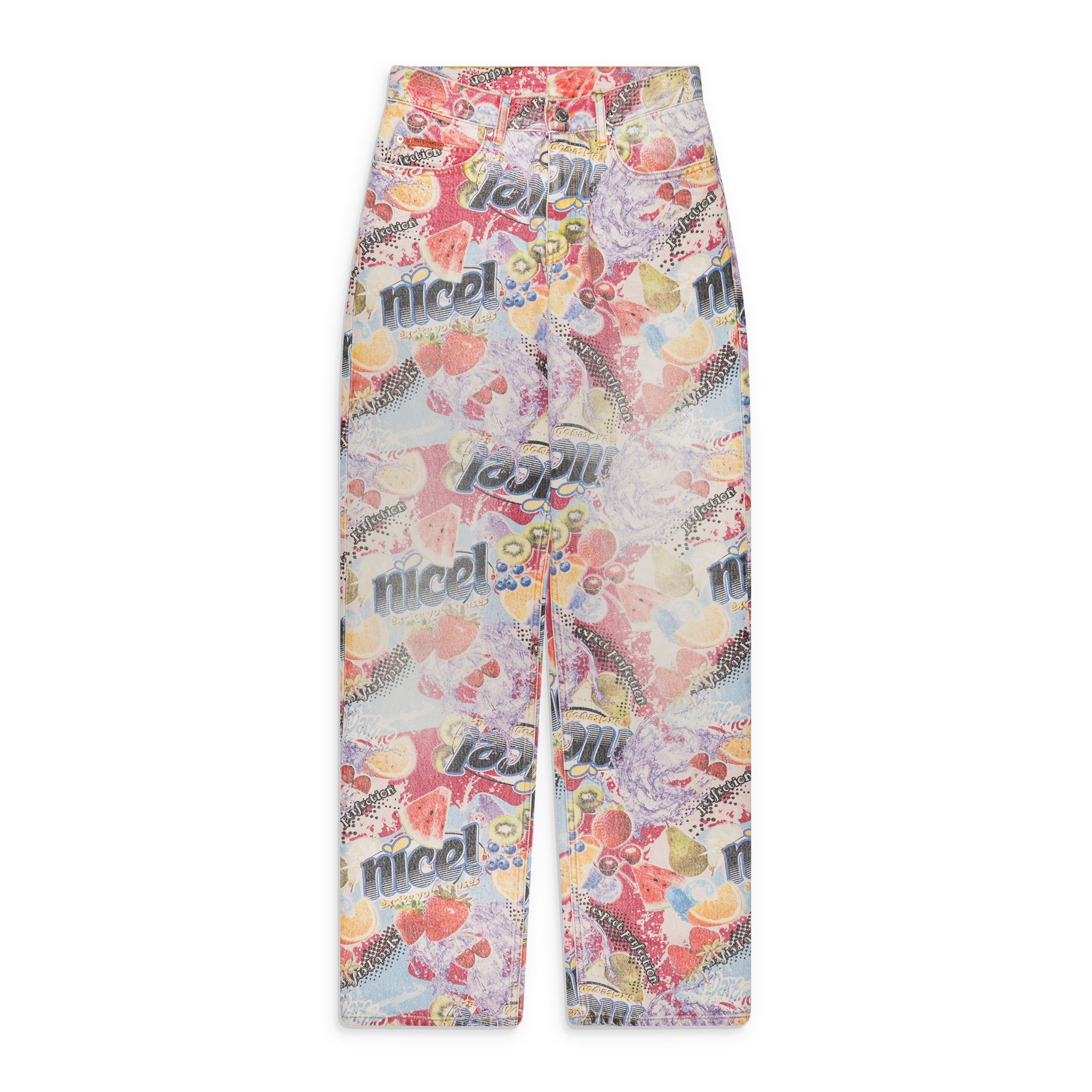 Martine Rose 5 Pocket Relaxed Fit Jean Multicolor