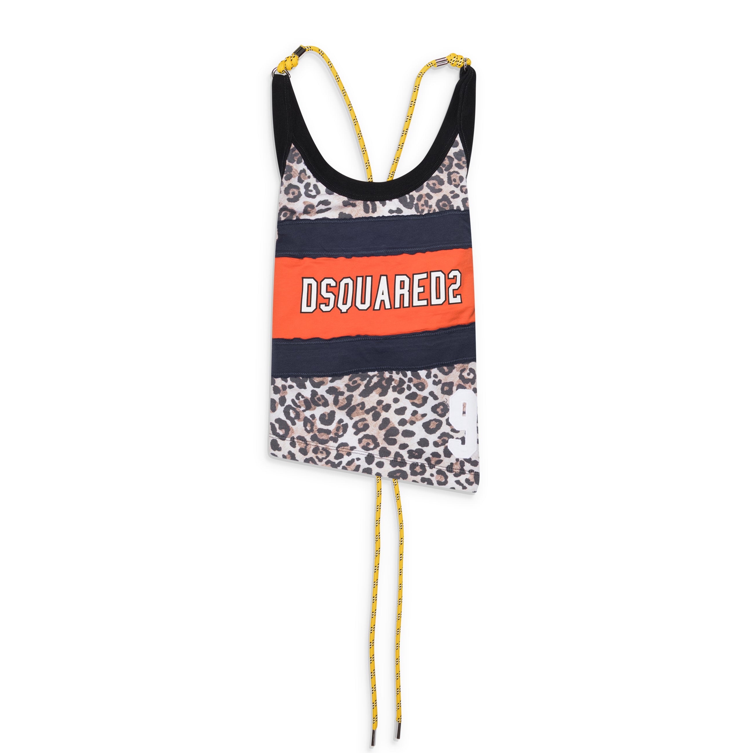 Dsquared2 Leopard Tank Top Multicolor