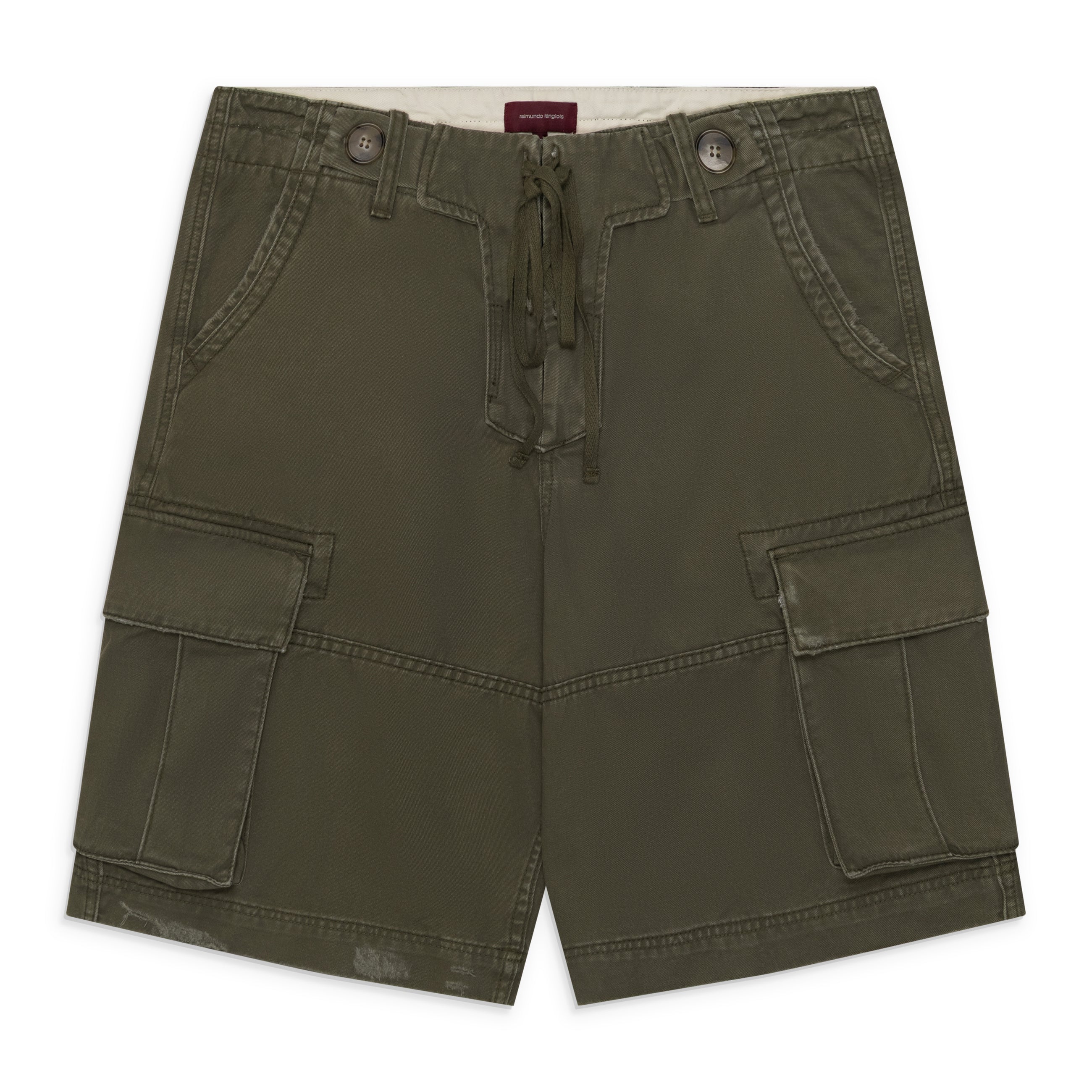 Raimundo Langlois Cargo Shorts Green