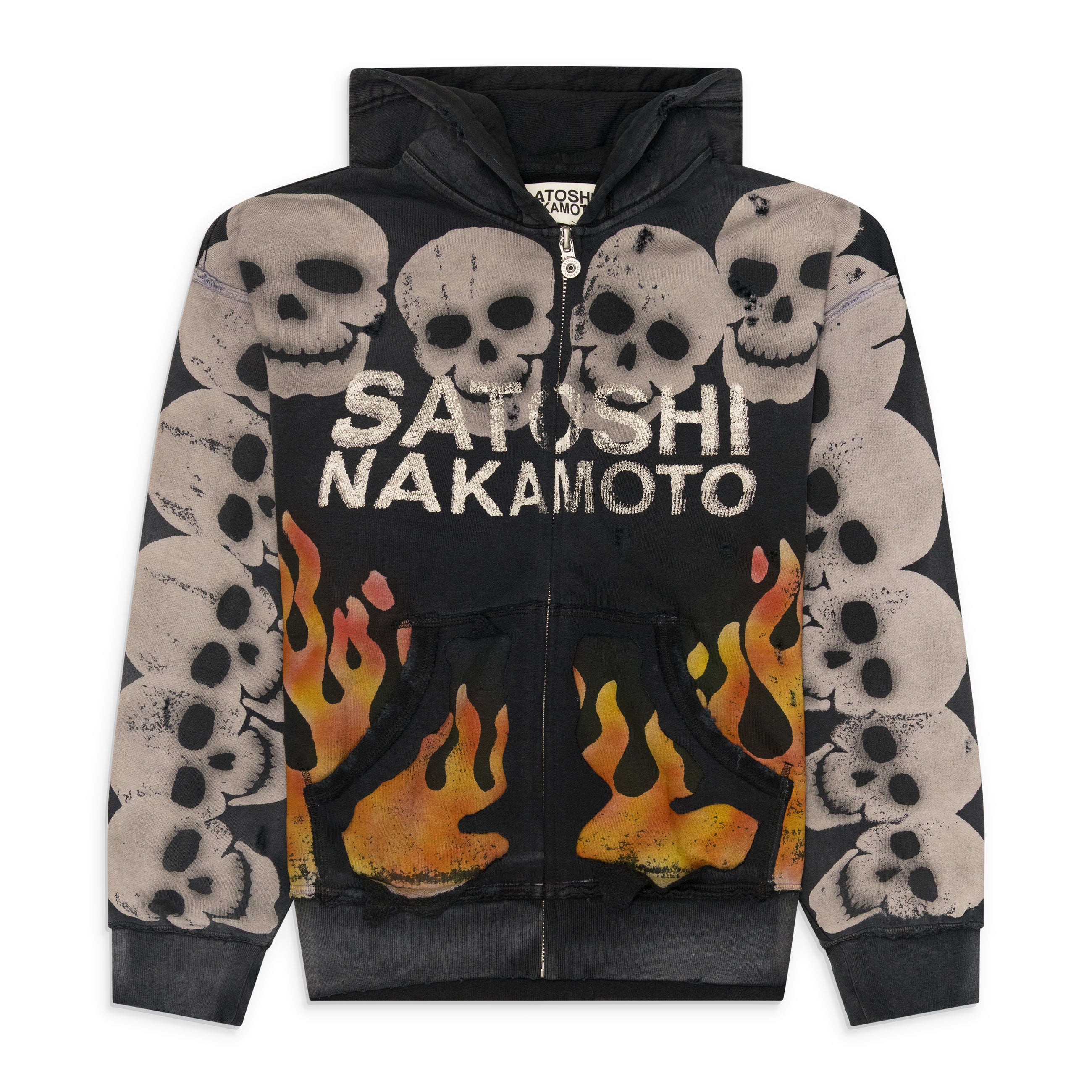 Satoshi Nakamoto Lost Boys Zip Up Black