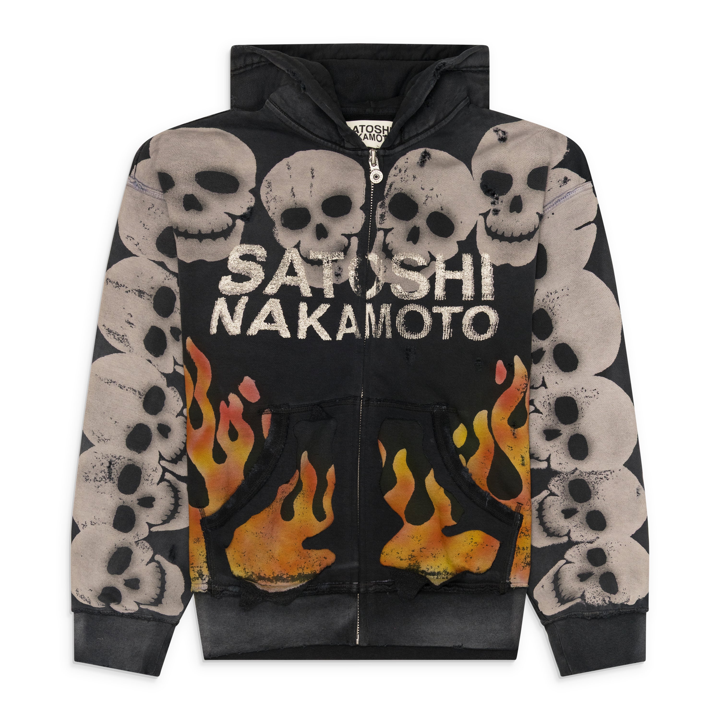 Satoshi Nakamoto Lost Boys Zip Up Black