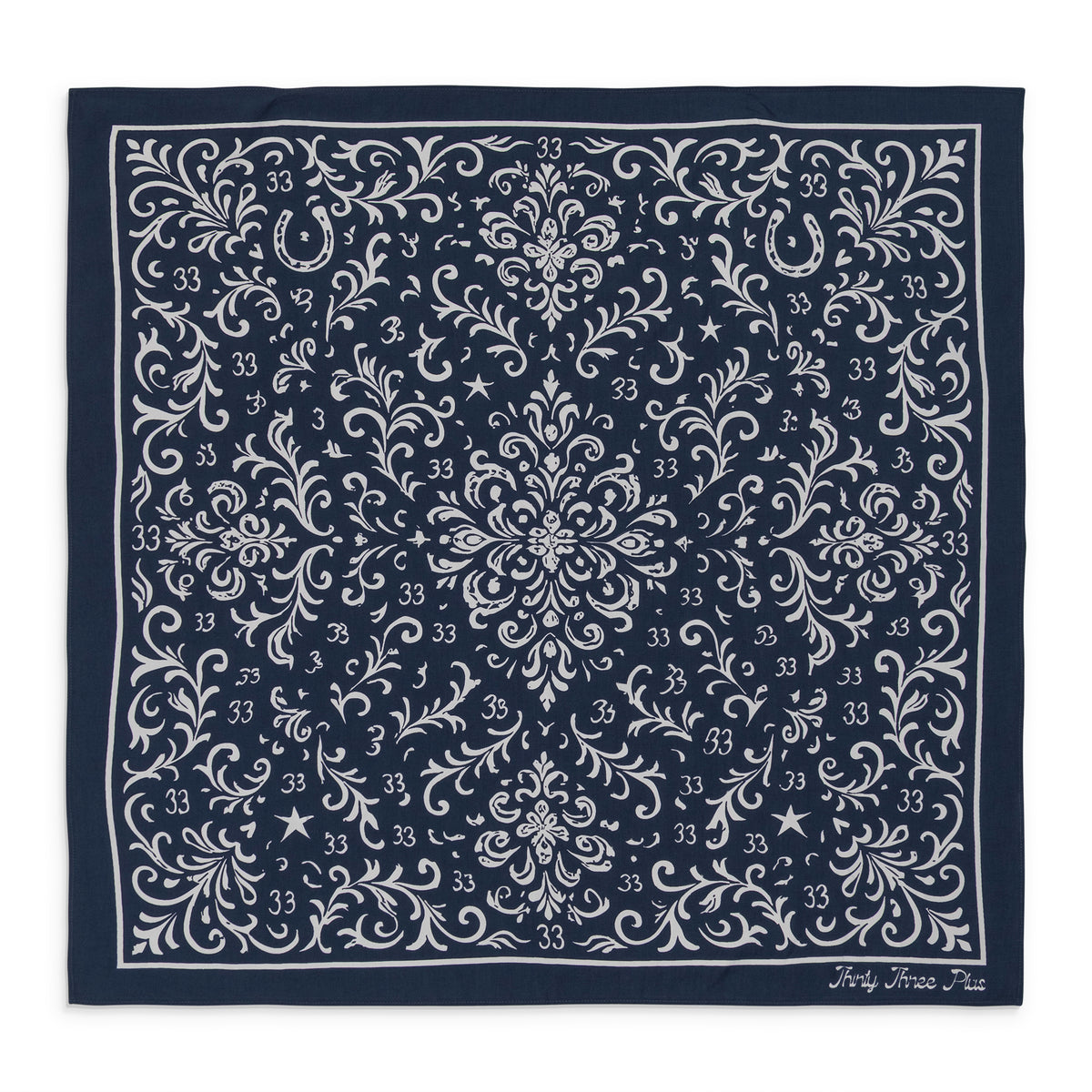 Thirty Three Plus Indigo Tour Bandana Bering Sea