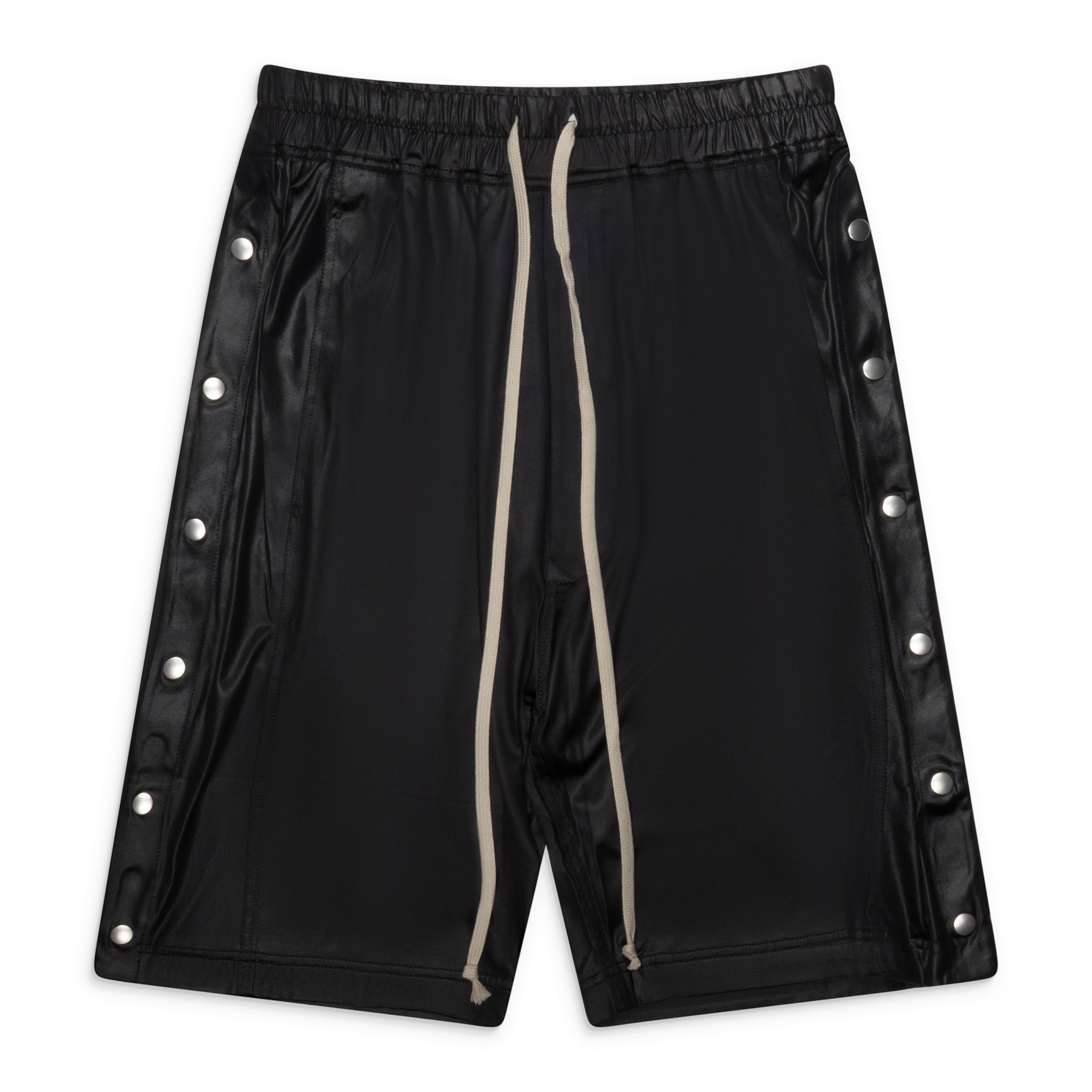 Rick Owens DRKSHDW Black Wide Pusher Shorts – ESSXNYC