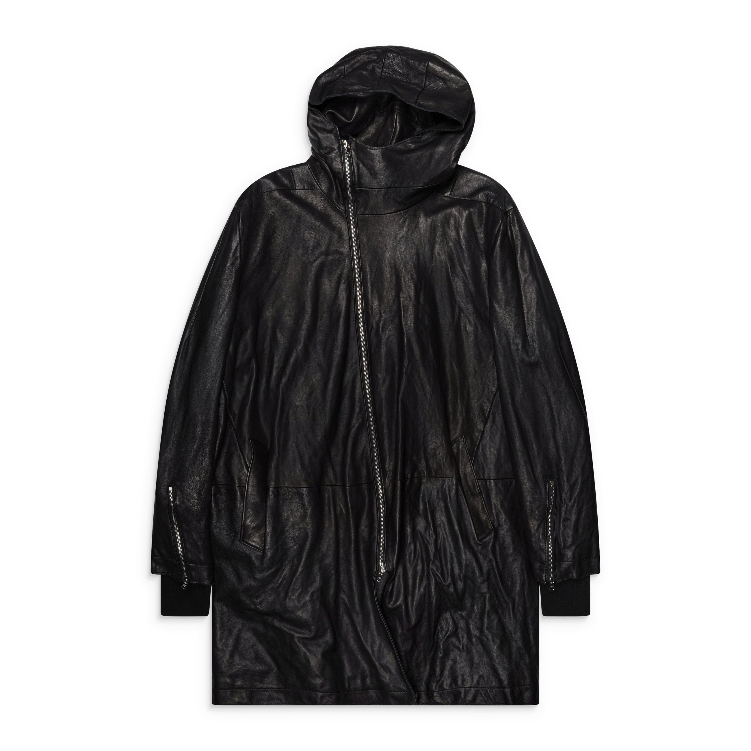 SAN263-1 Asymmetric Field Jacket Black