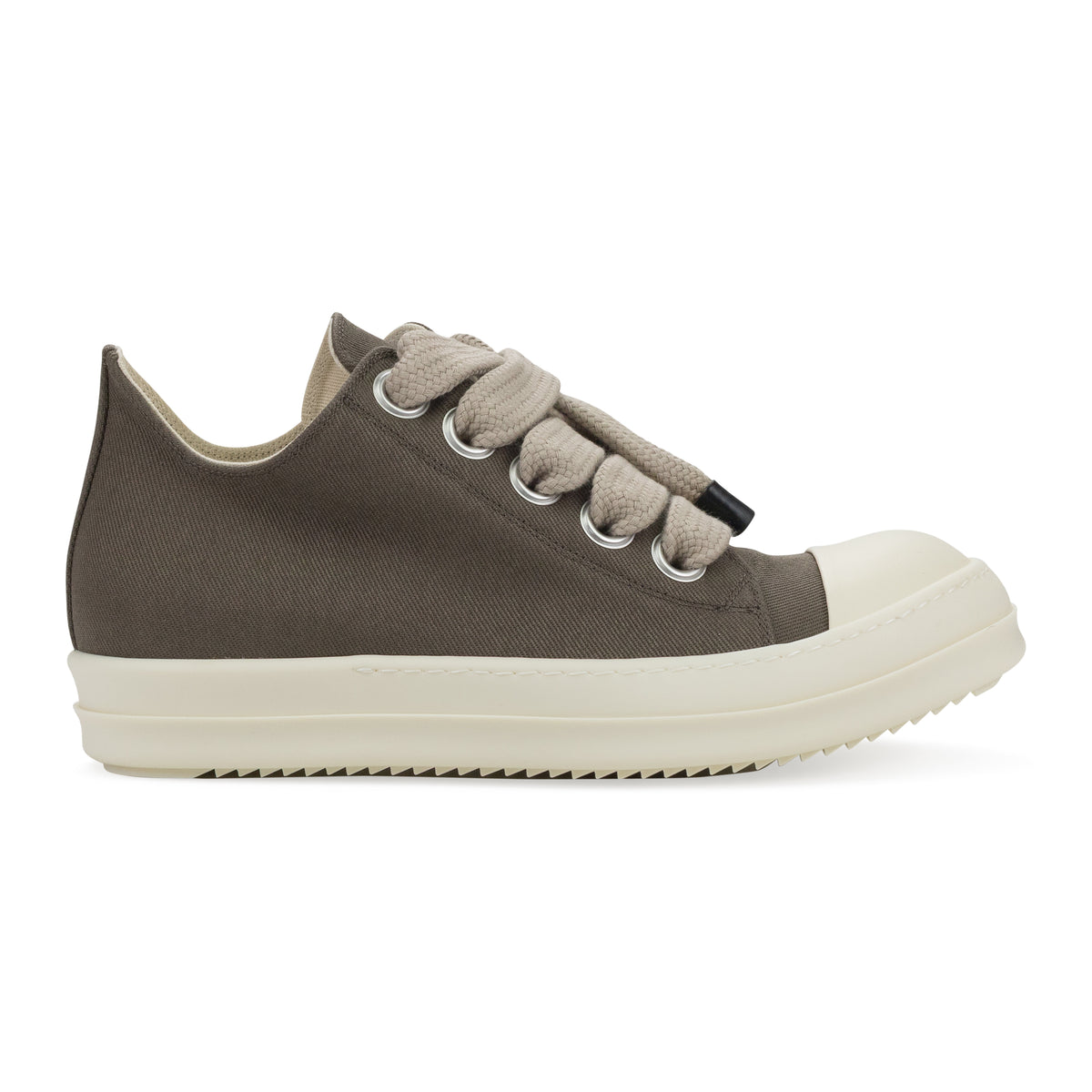 Rick Owens DRKSHDW Jumbolace Low Sneaks Dust/Milk/Milk