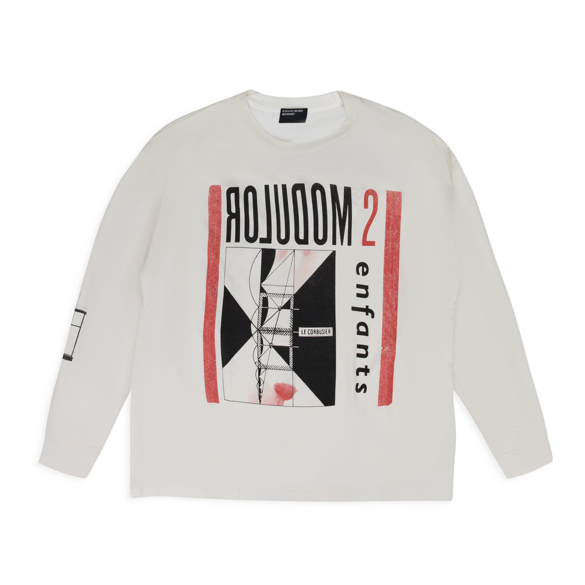 Enfants Riches Deprimes Incandescent Raglan Sweatshirt White