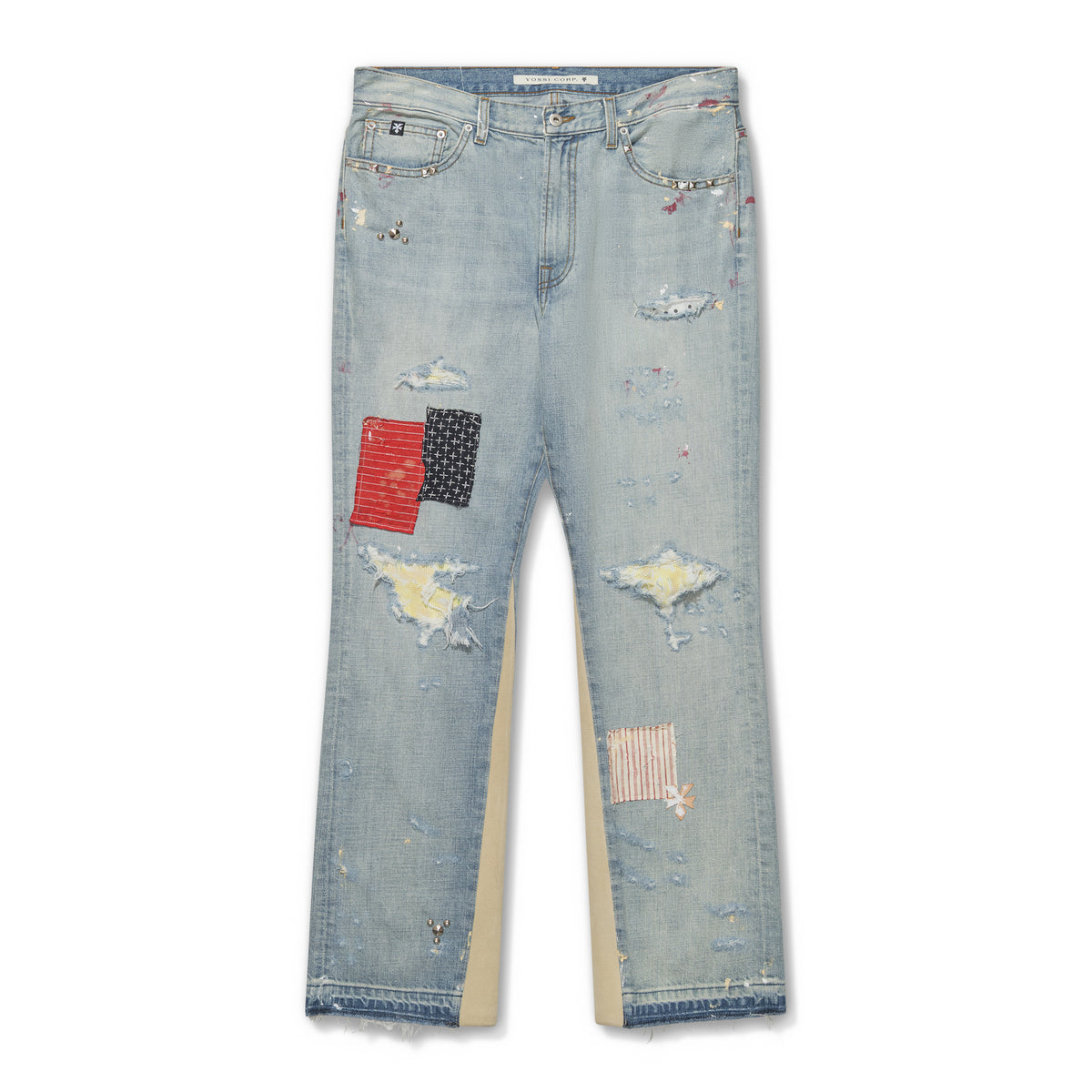 YOSSI CORP Cobain Thermal Patched Denim Blue