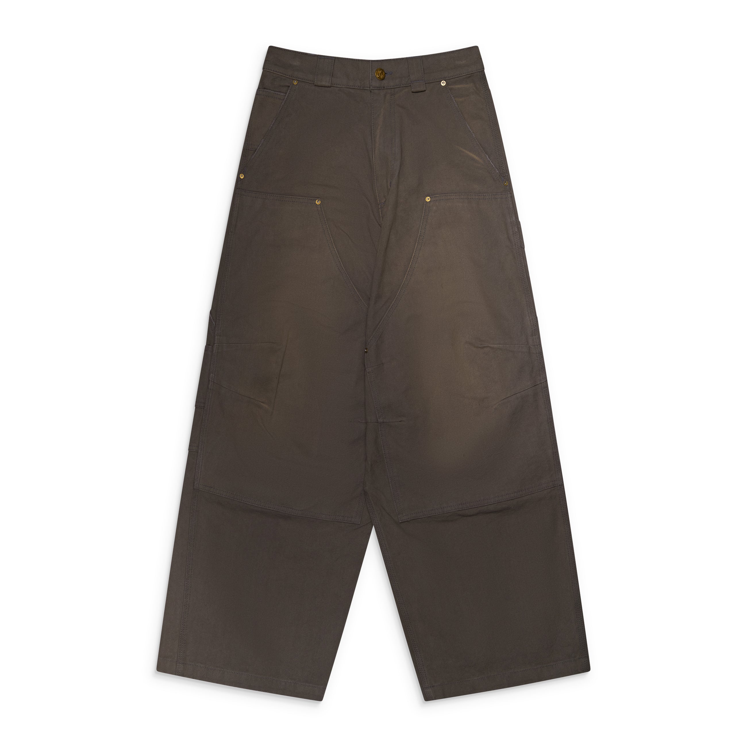 Willy Chavarria Stockton Dbl Knee Pant Grey