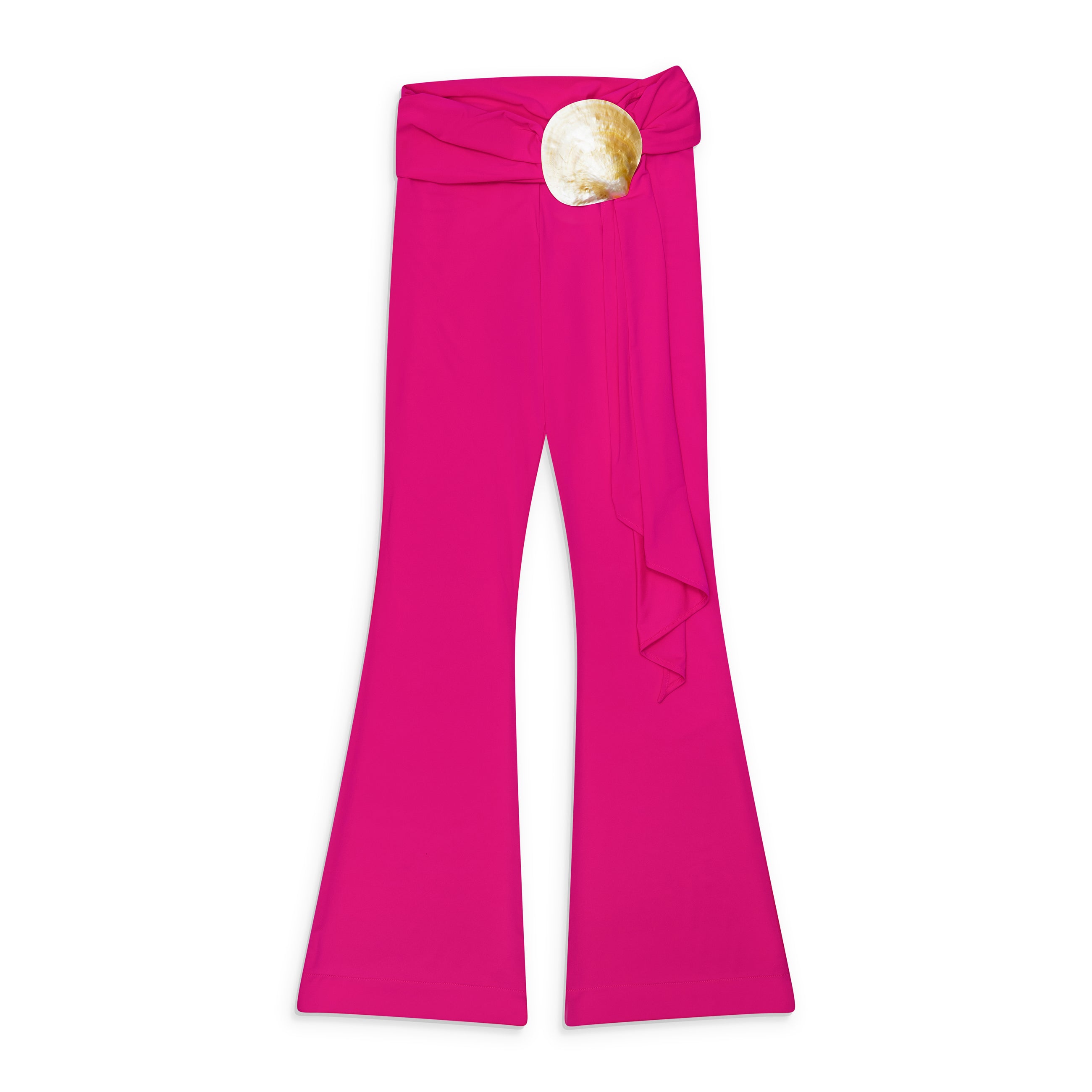 Conner Ives Shell Sash Trousers Pink