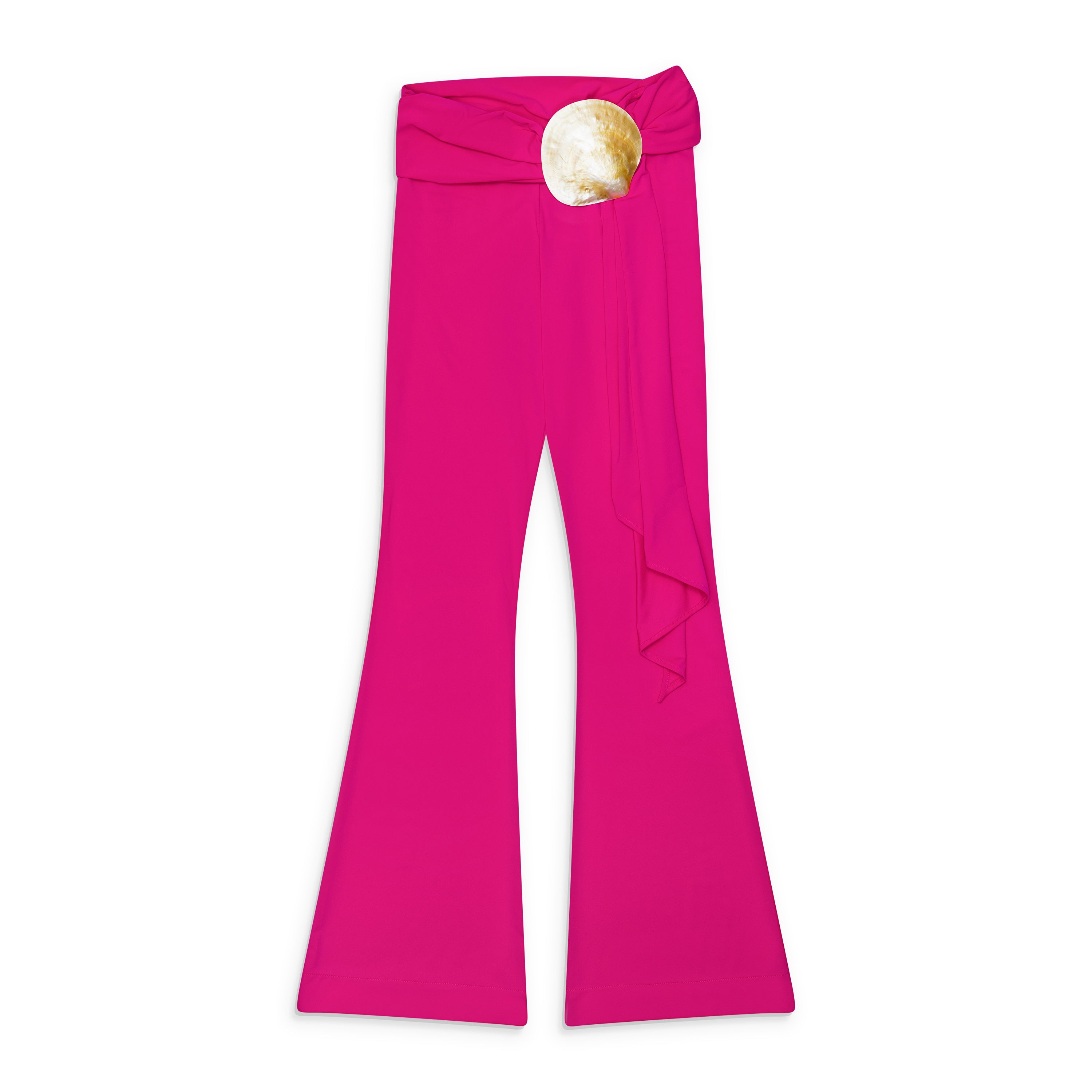 Conner Ives Shell Sash Trousers Pink