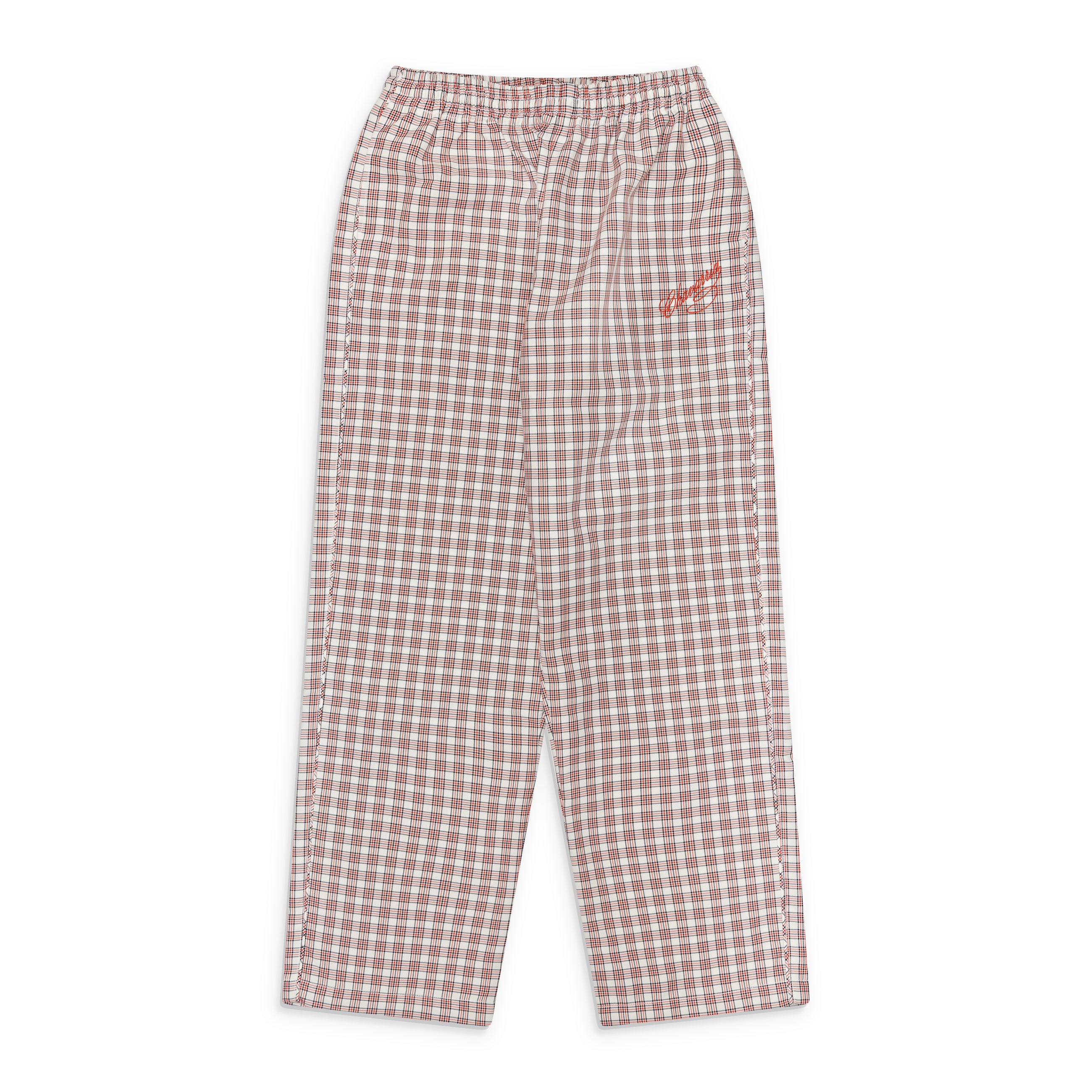 Willy Chavarria Ruff Rider Track Pant Red