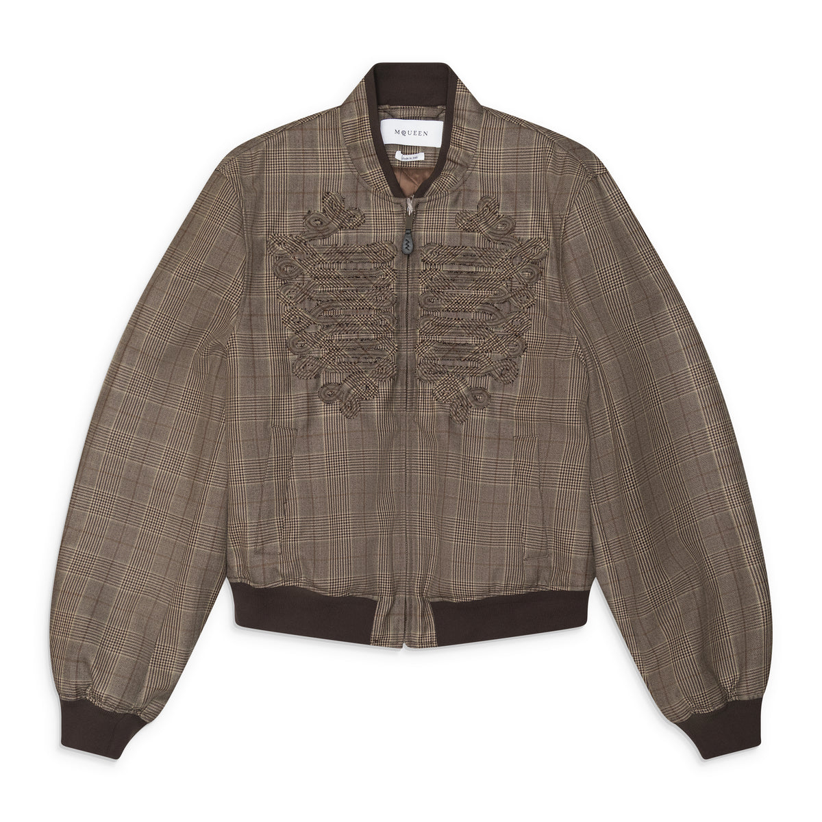 Alexander McQueen Ceremonial Jacket Taupe/Brown