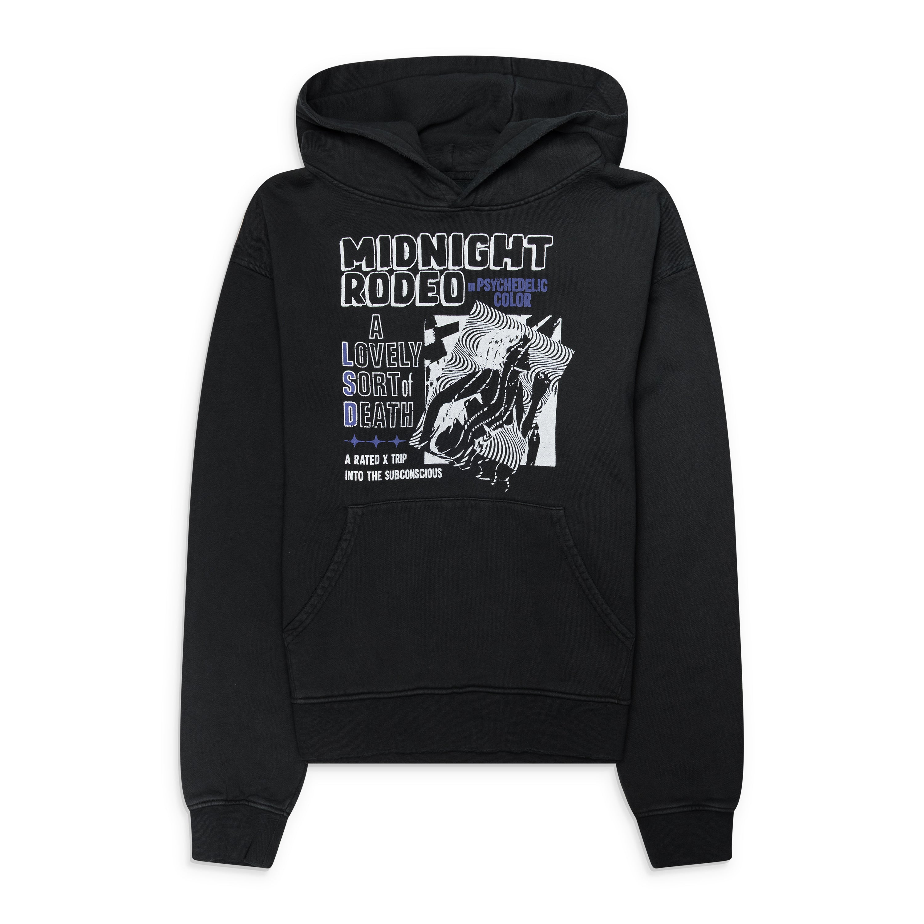 Midnight Rodeo American Exxtasy Hoodie Black