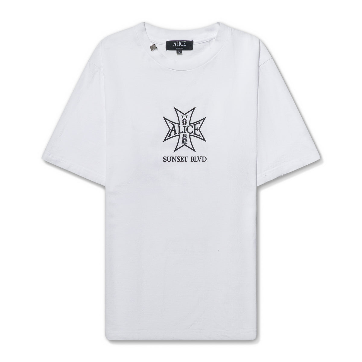 Alice Hollywood Sunset Blvd T-Shirt White