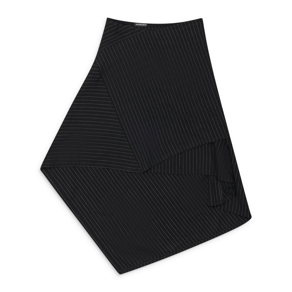 Ann Demeulemeester Birit Asymmetrical Wrap Skirt Black