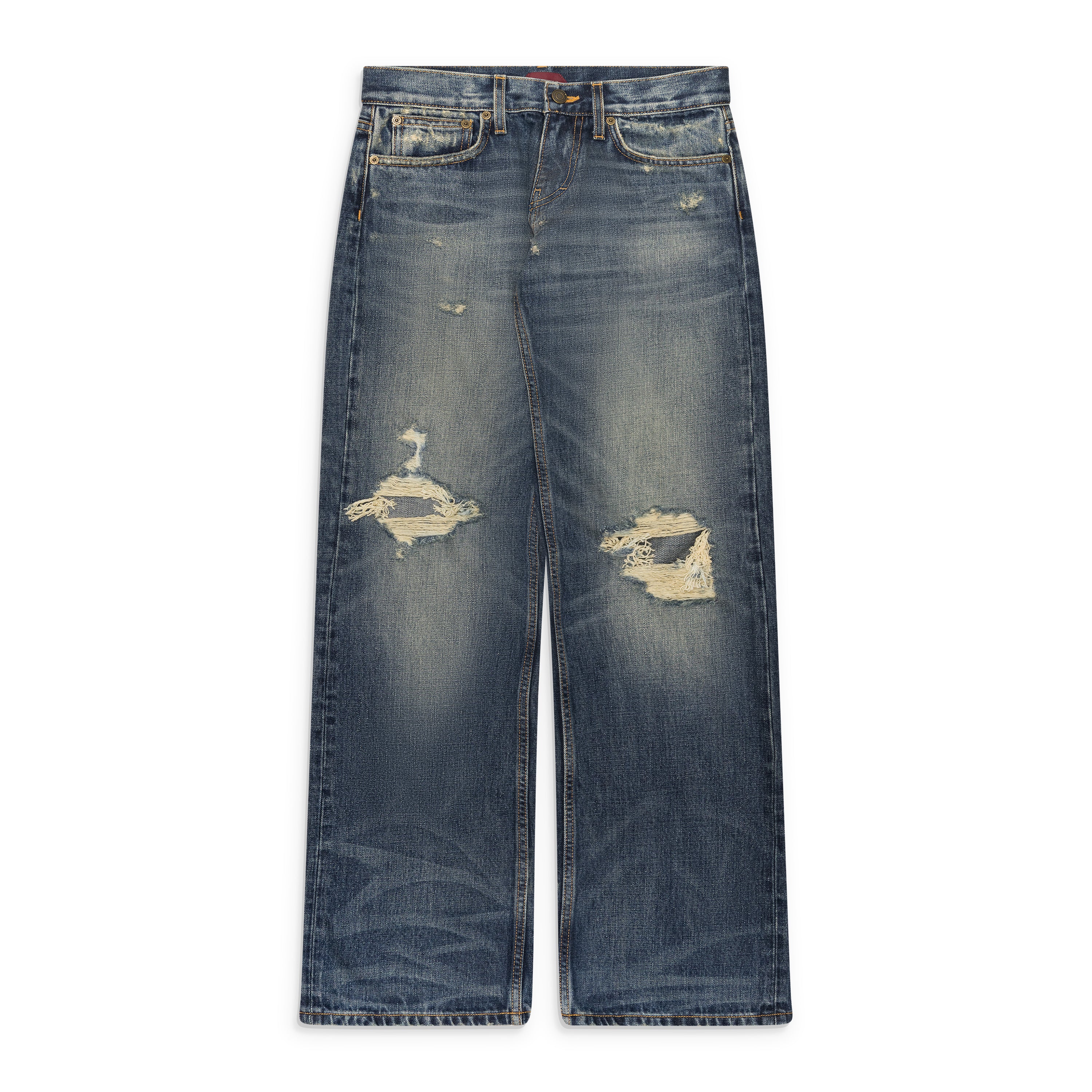 Raimundo Langlois Bootcut Jean Blue Destroyed