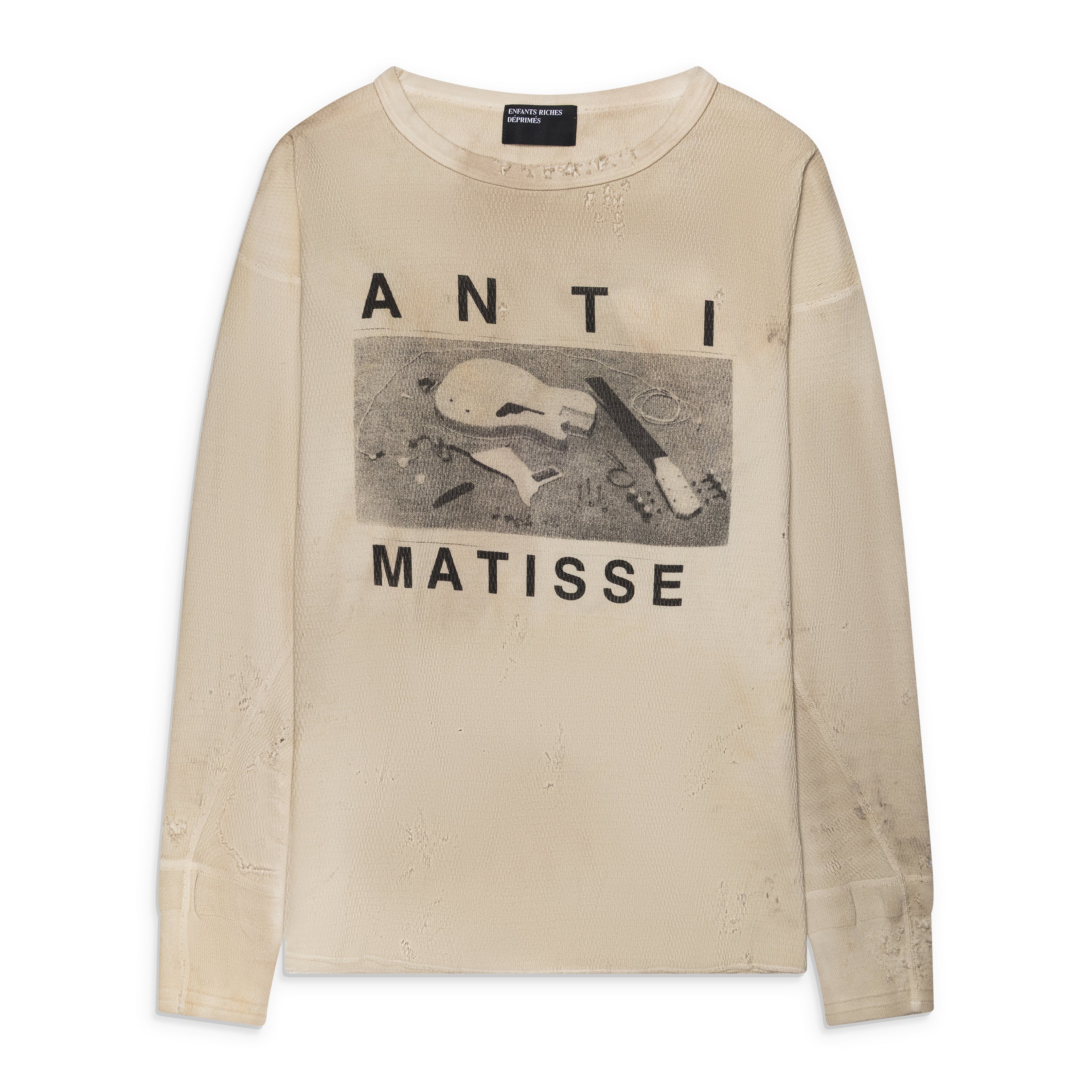 Enfants Riches Deprimes Anti Matisse Thermal Ls T-Shirt White