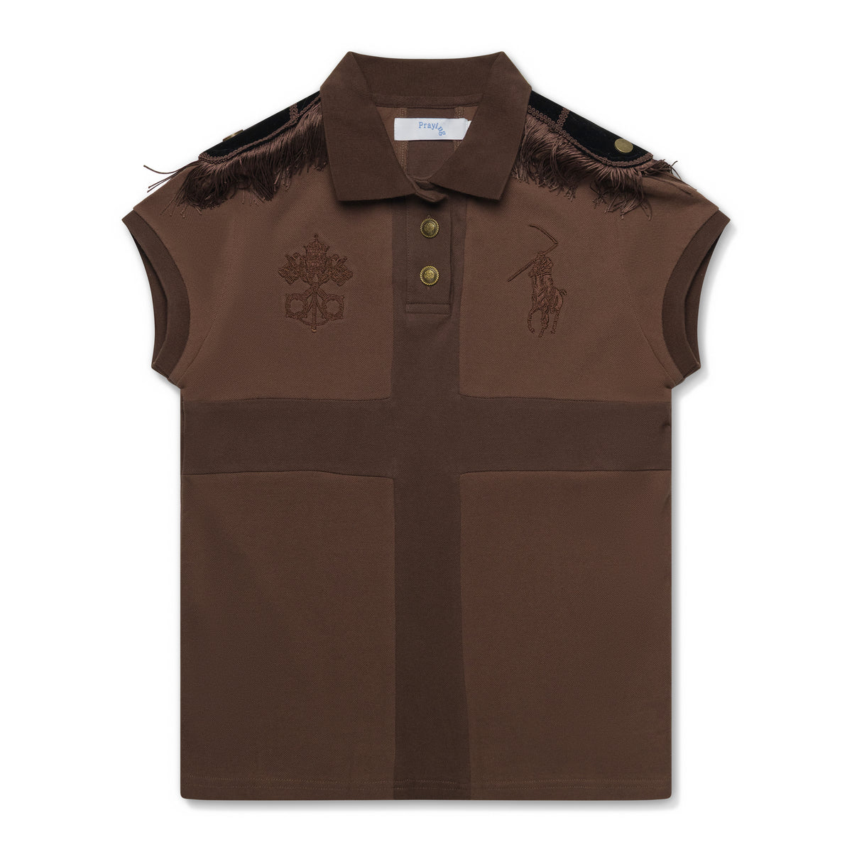 Praying Epulet Women'S Top Brown Brown