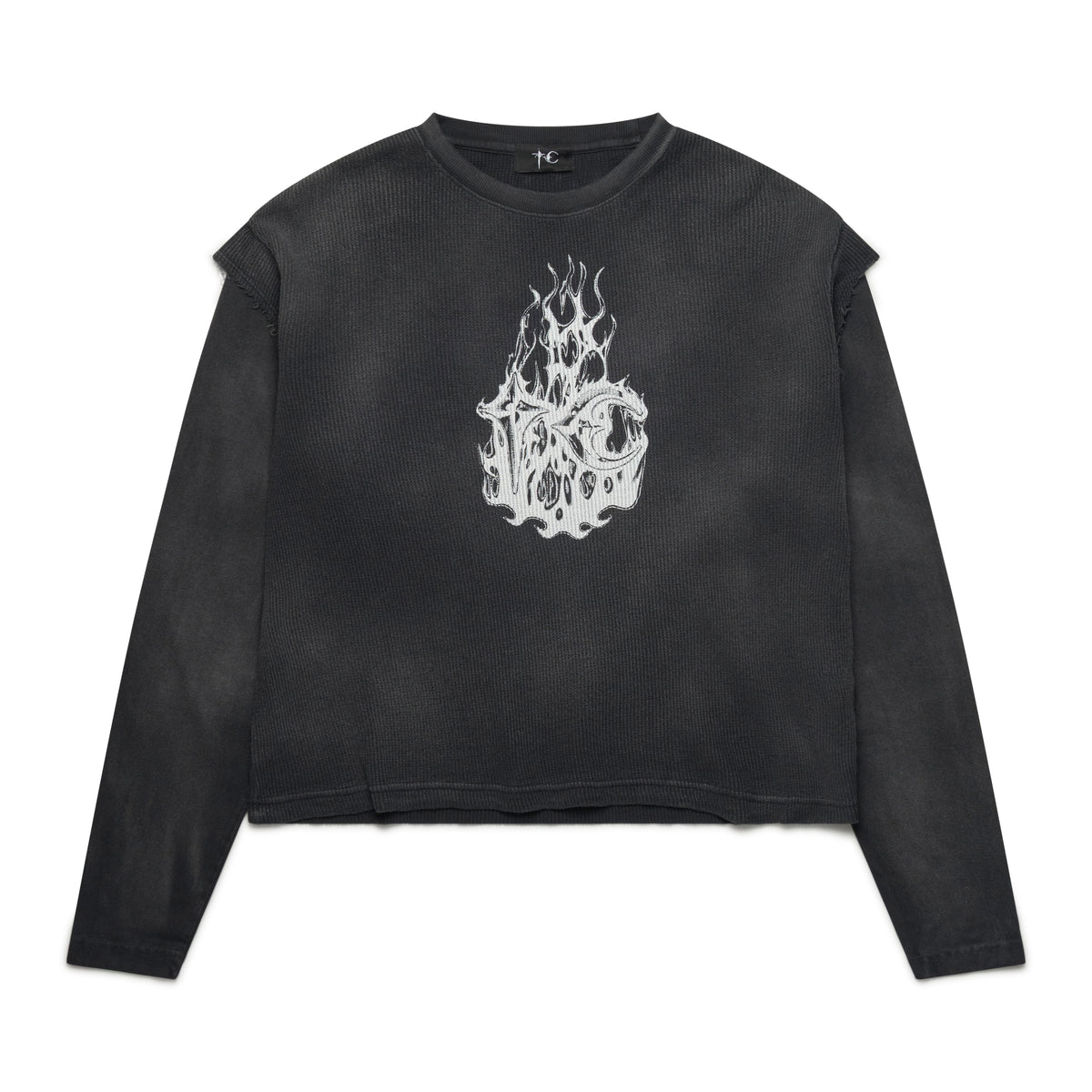 Thug Club Tc Hellfire Layered T-Shirt Black / Black