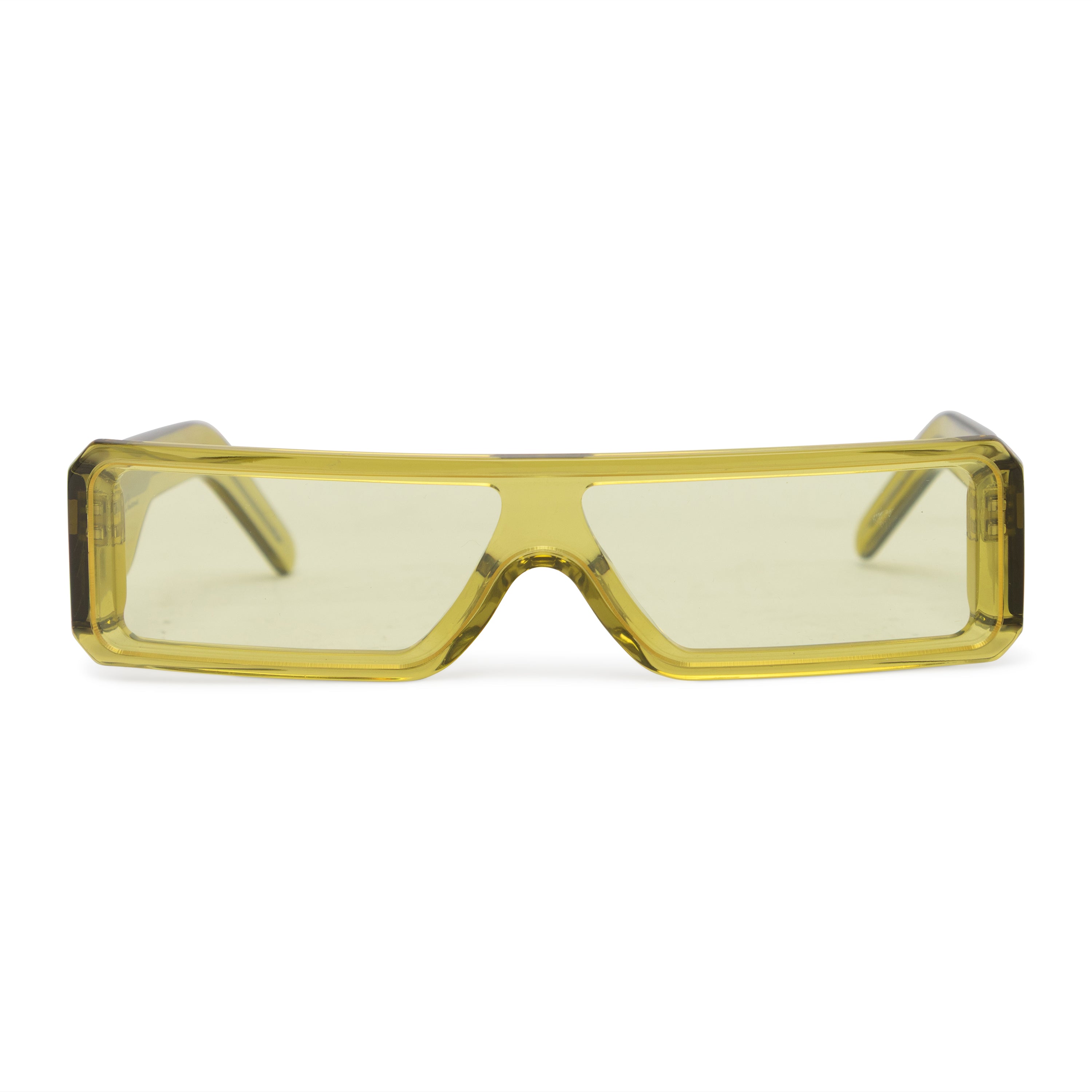 Rick Owens DRKSHDW Yellow Gethshades Sunglasses – ESSXNYC