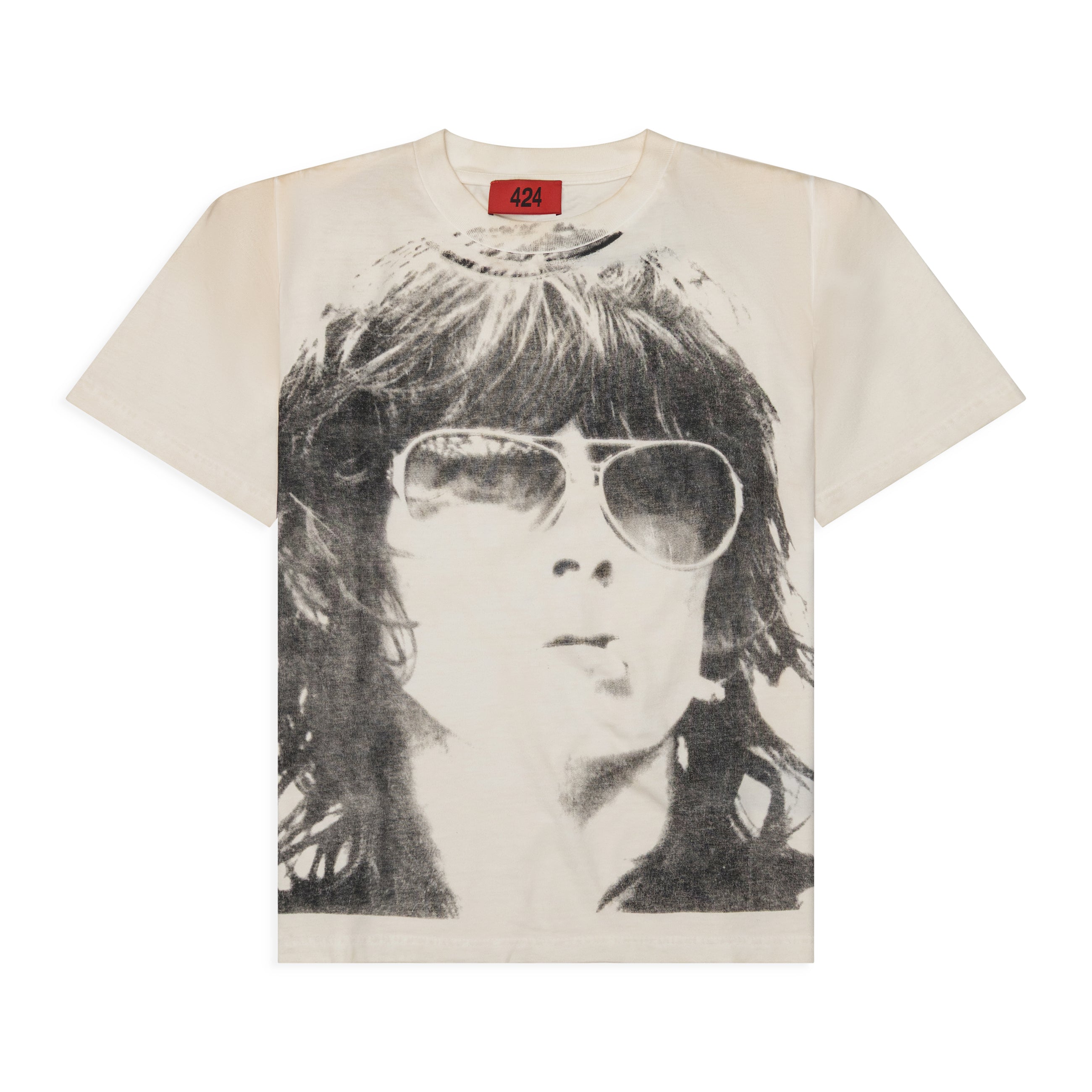 424 Keith Richards Portrait Salt White Salt White