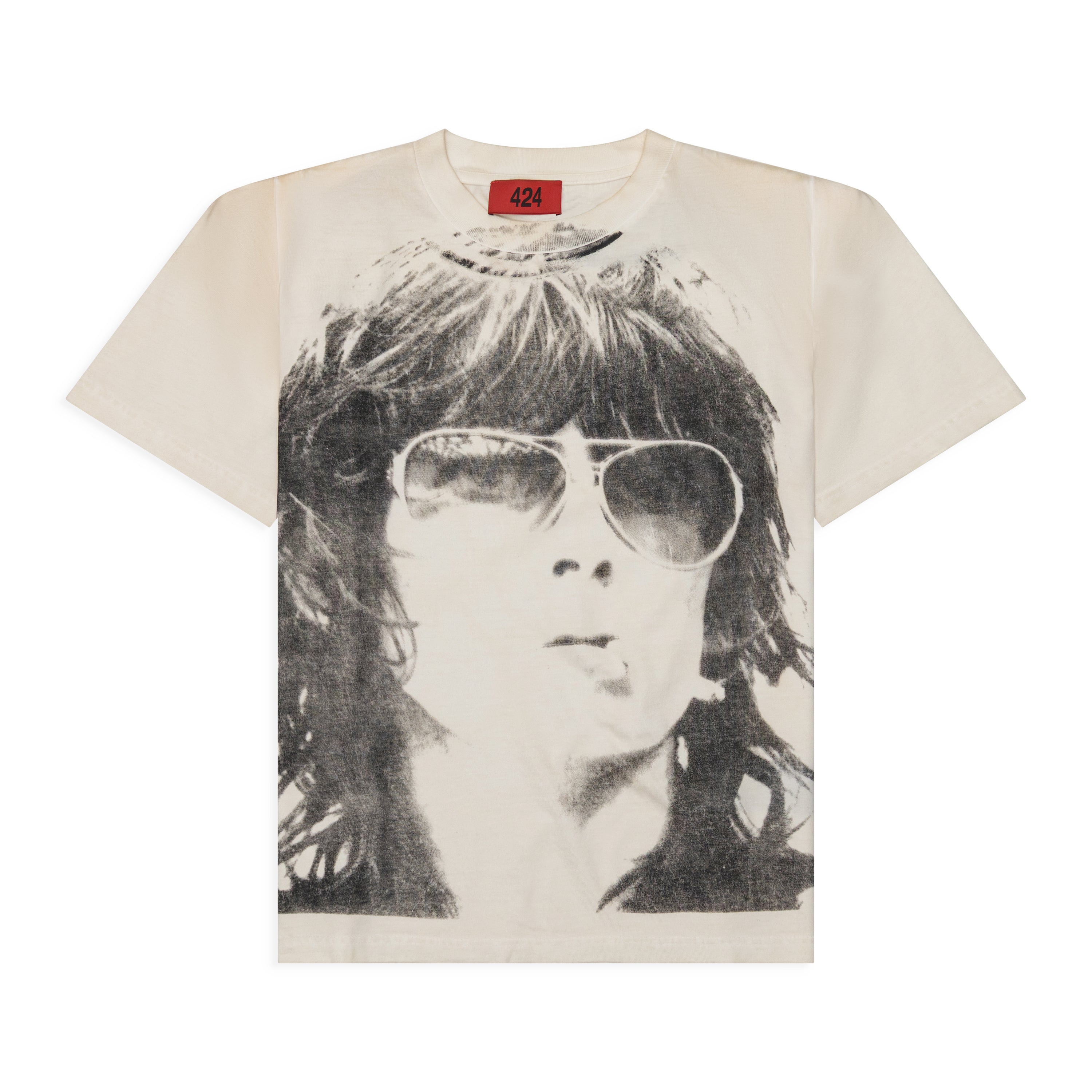 424 Keith Richards Portrait Salt White Salt White