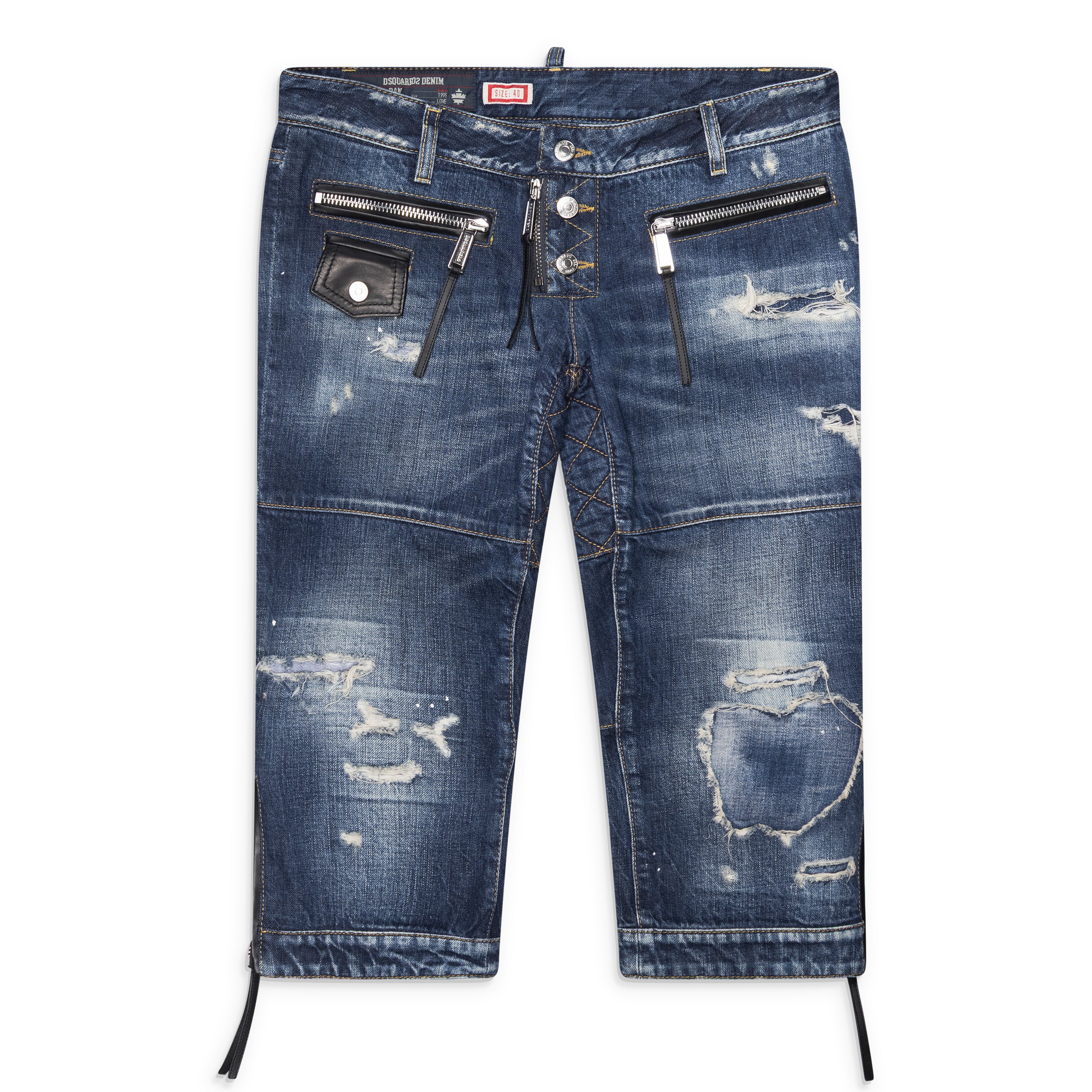 パンツ DSQUARED2 biker jeans 44 Dsquared2 Biker Jean Pant Blue – ESSXNYC