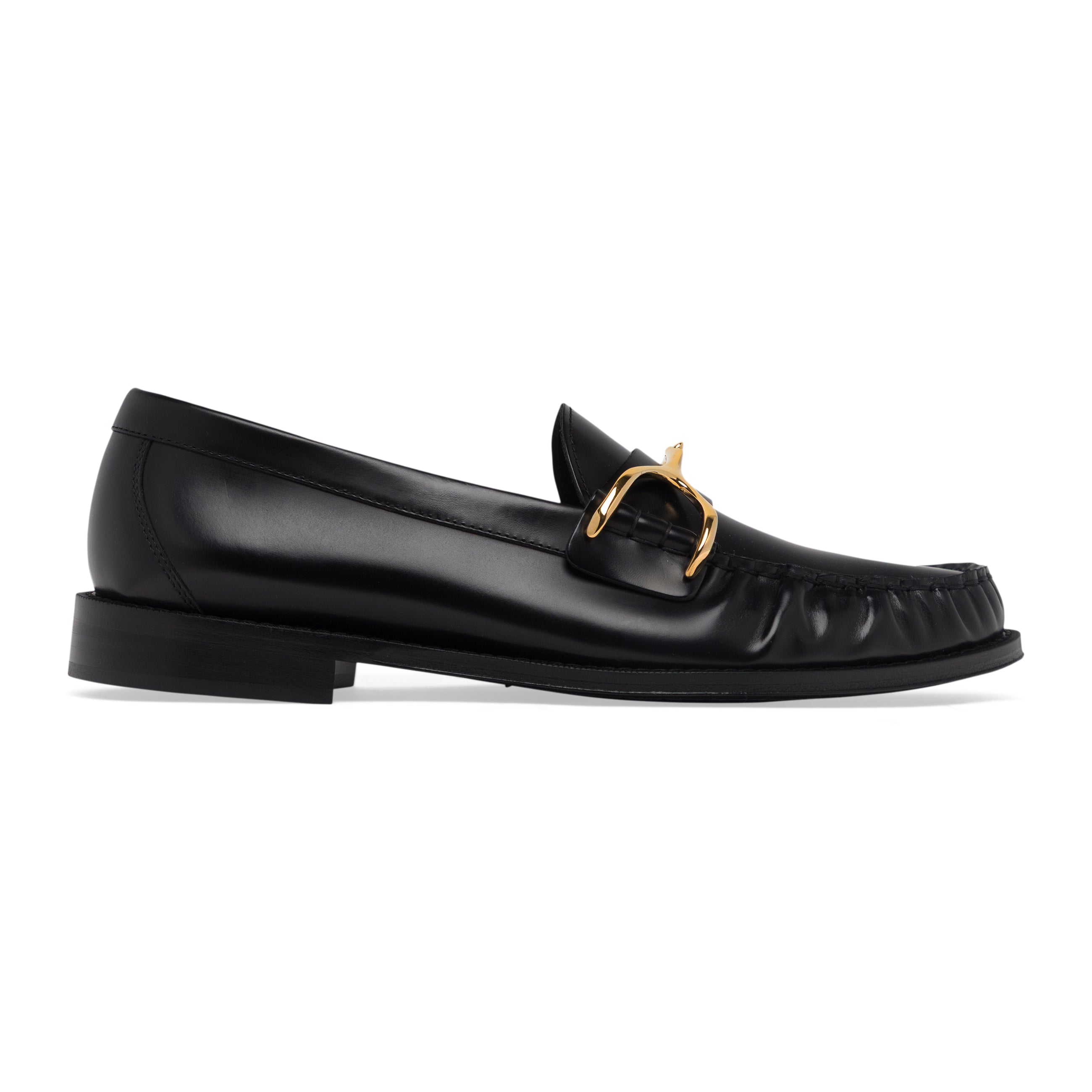 Alexander McQueen Wishbone Loafers Black