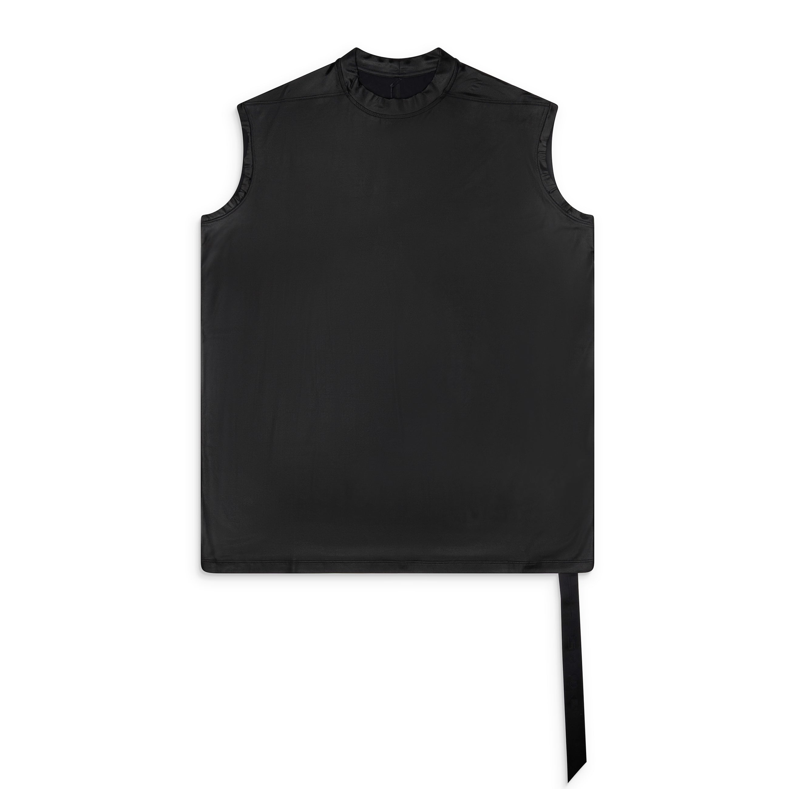 Rick Owens DRKSHDW Black Tarp Sleeveless T-shirt
