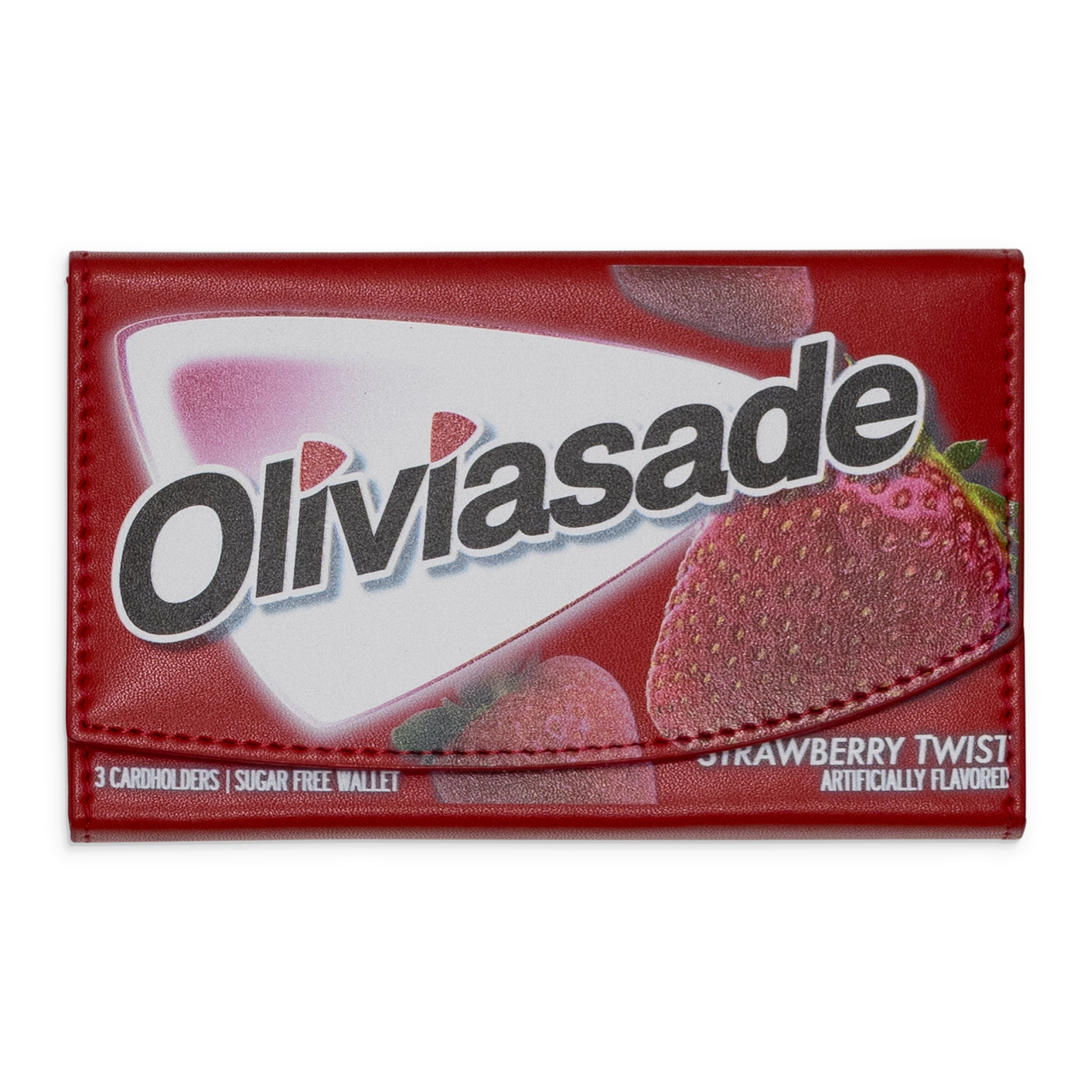 OLIVIASADE Strawberry Twist Share Size Wallet Strawberry Twist