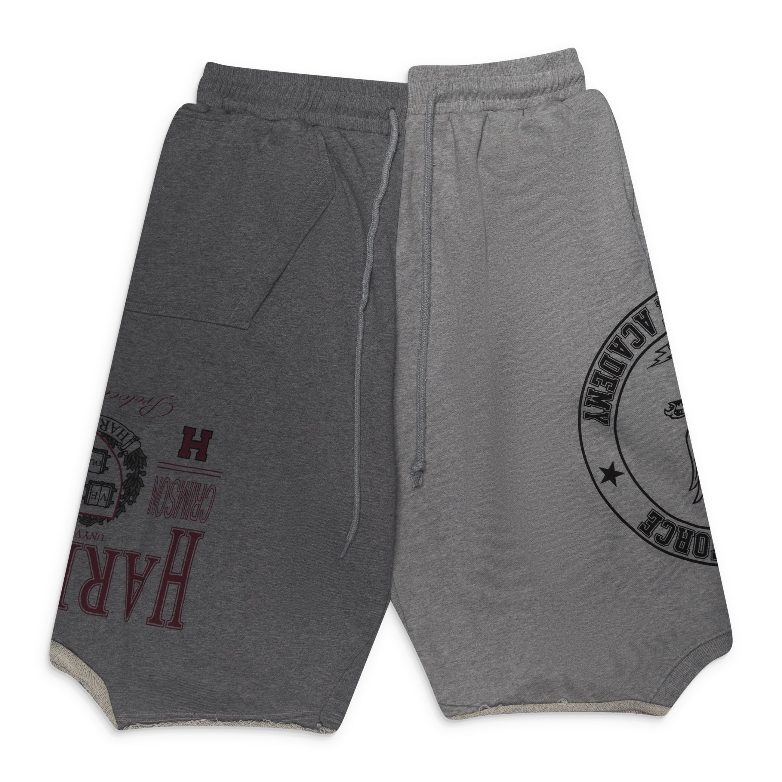 Protocol Index Reconstructed Sweat Shorts Grey