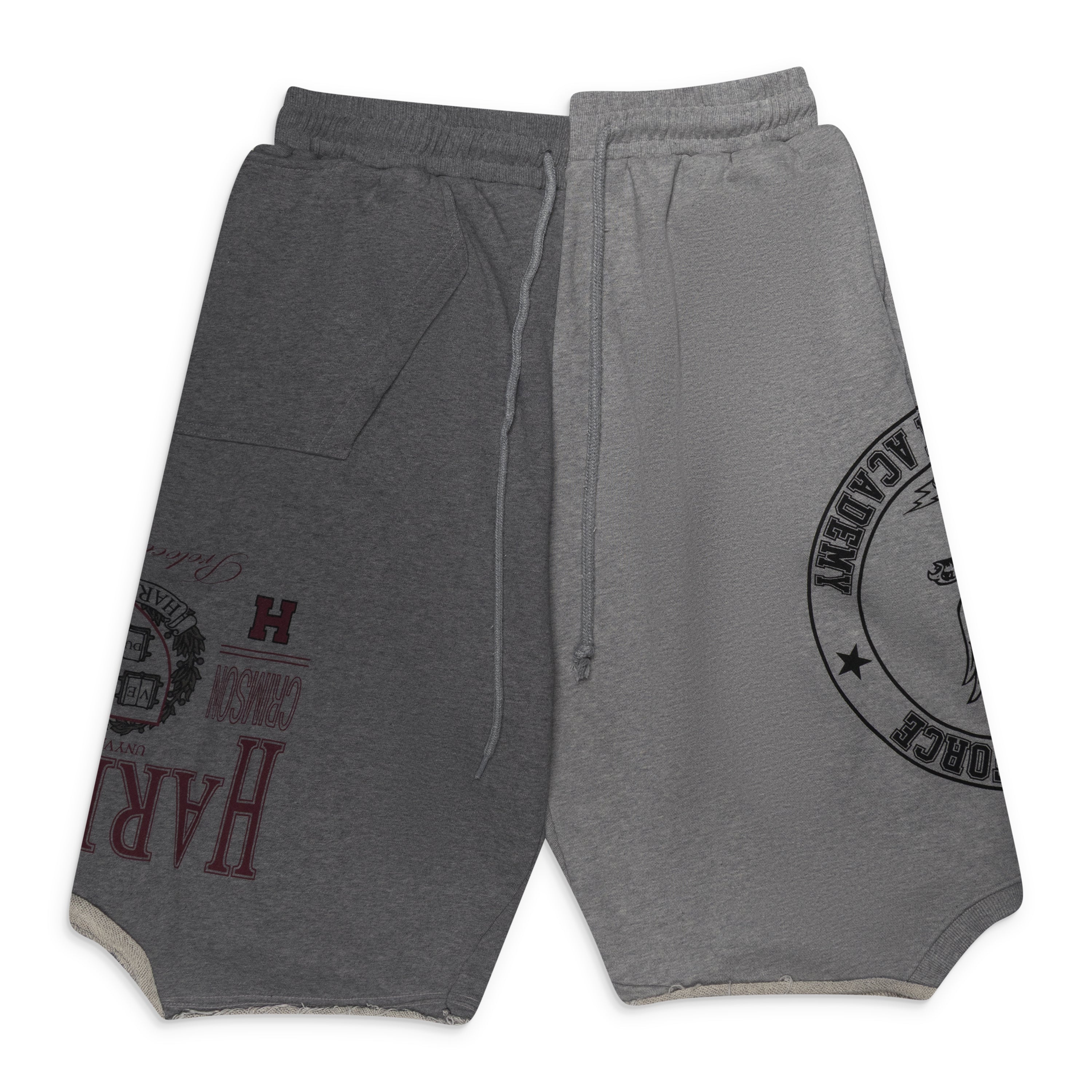 Protocol Index Reconstructed Sweat Shorts Grey