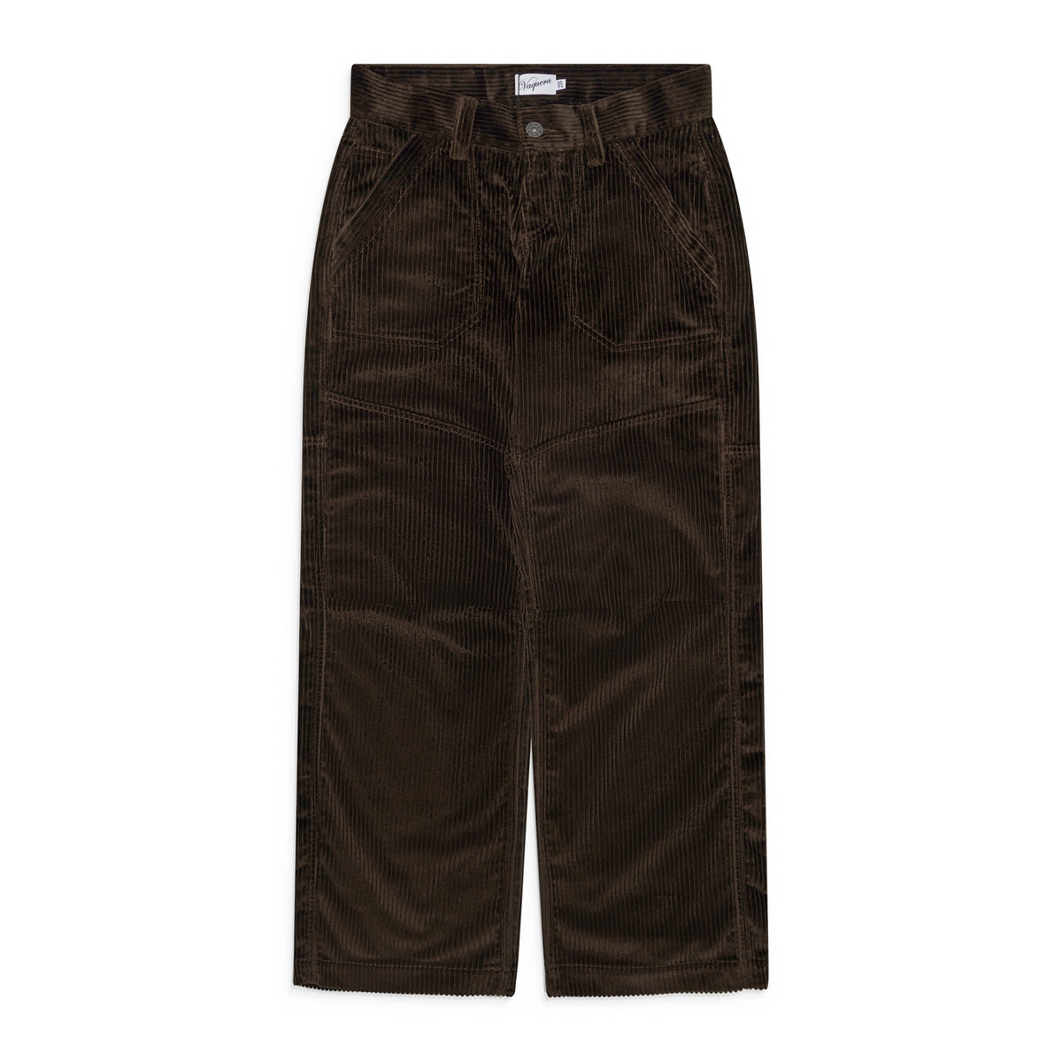 Vaquera Women Corduroy Pants Woven Brown