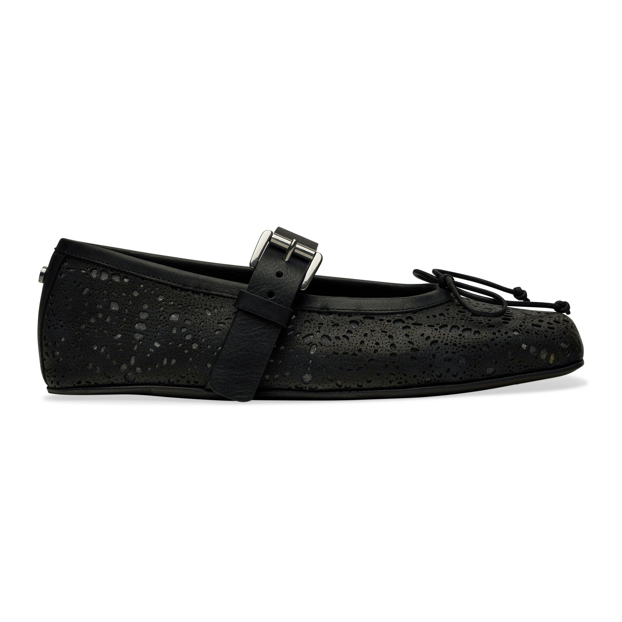 Ann Demeulemeester Zoey Ballerinas With Belt Black
