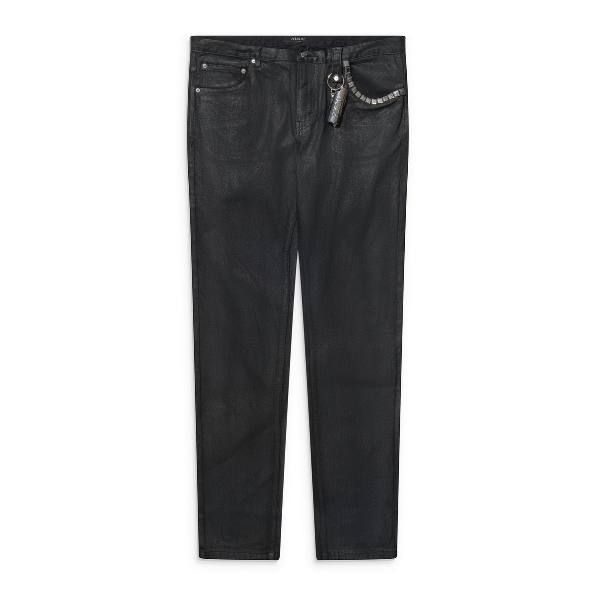 Alice Hollywood Roxy Jean (Slim Straight) Black Wax