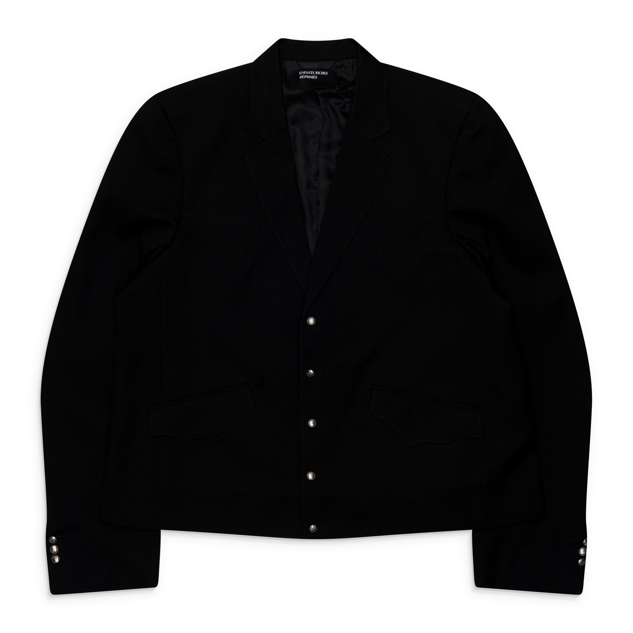 Enfants Riches Deprimes Western Perfect Blazer Black
