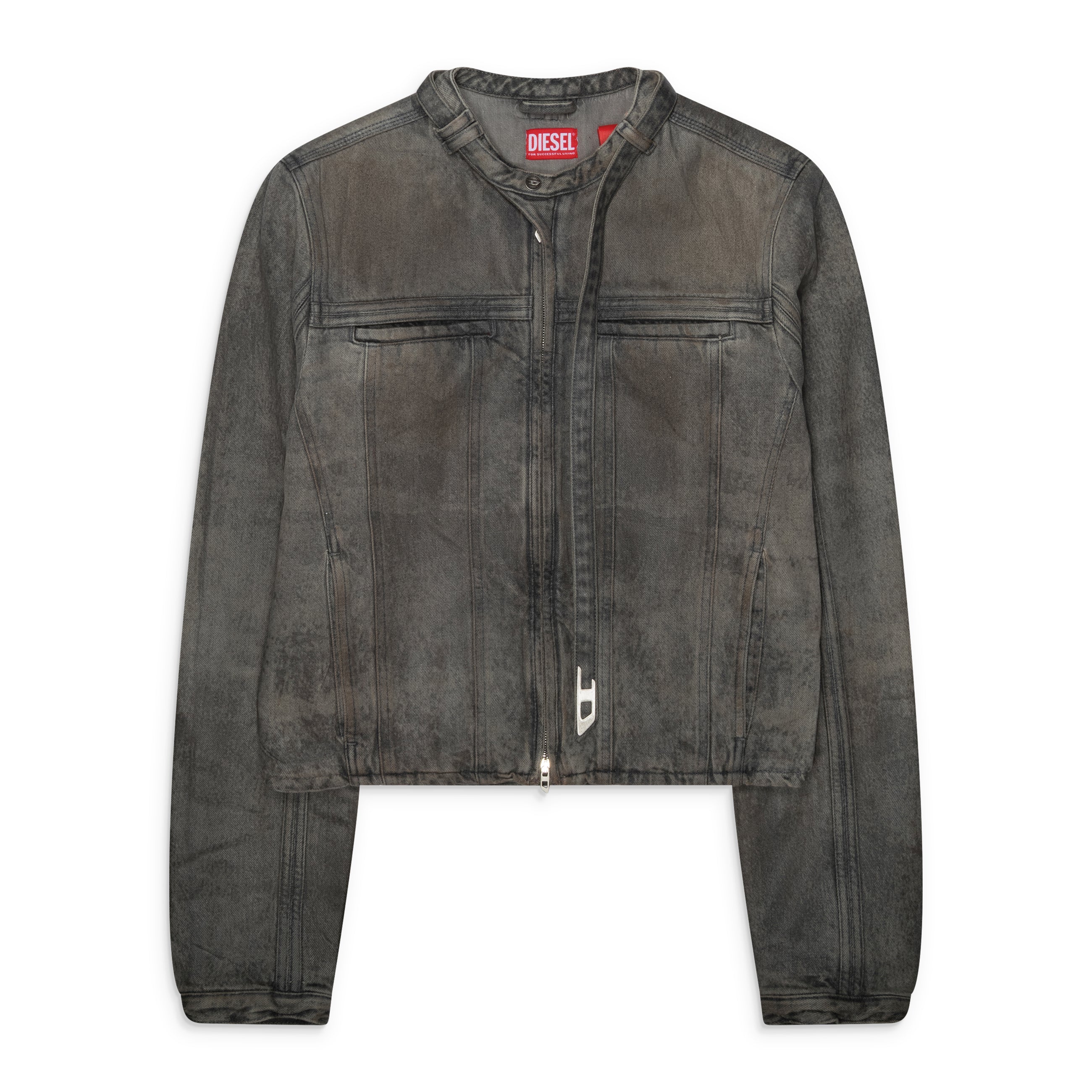 Diesel Dirty Moto Jacket Grey