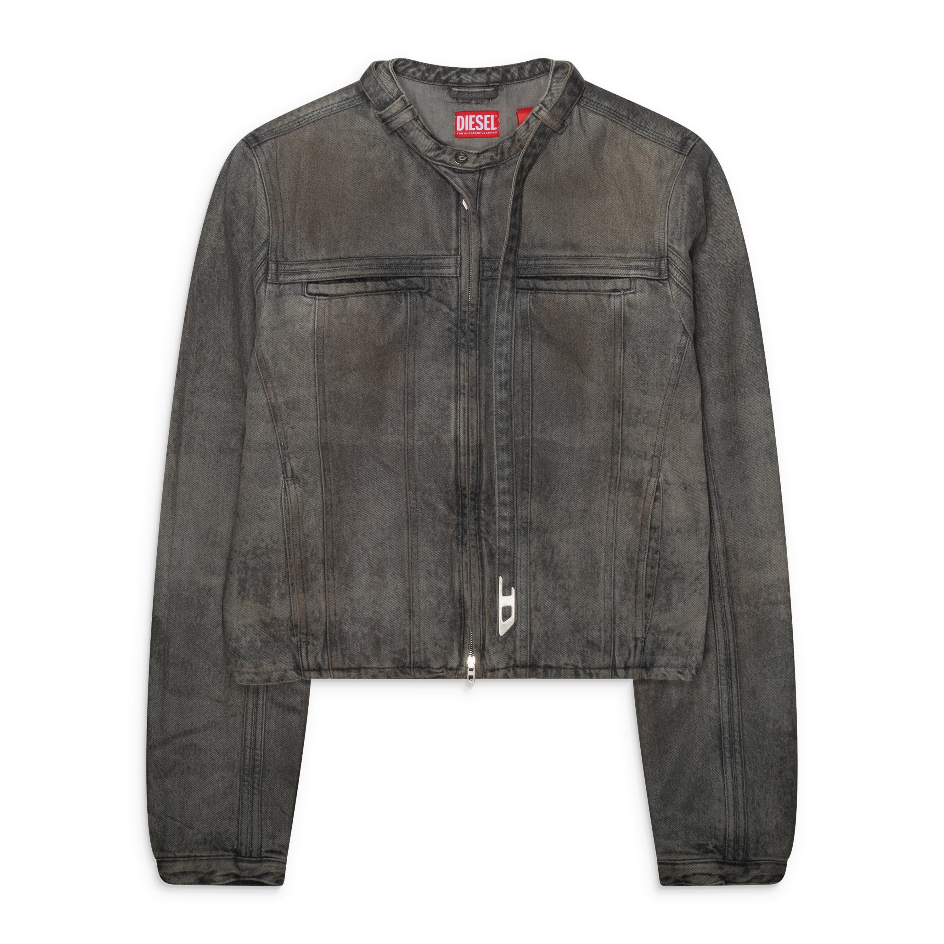Diesel Dirty Moto Jacket Grey