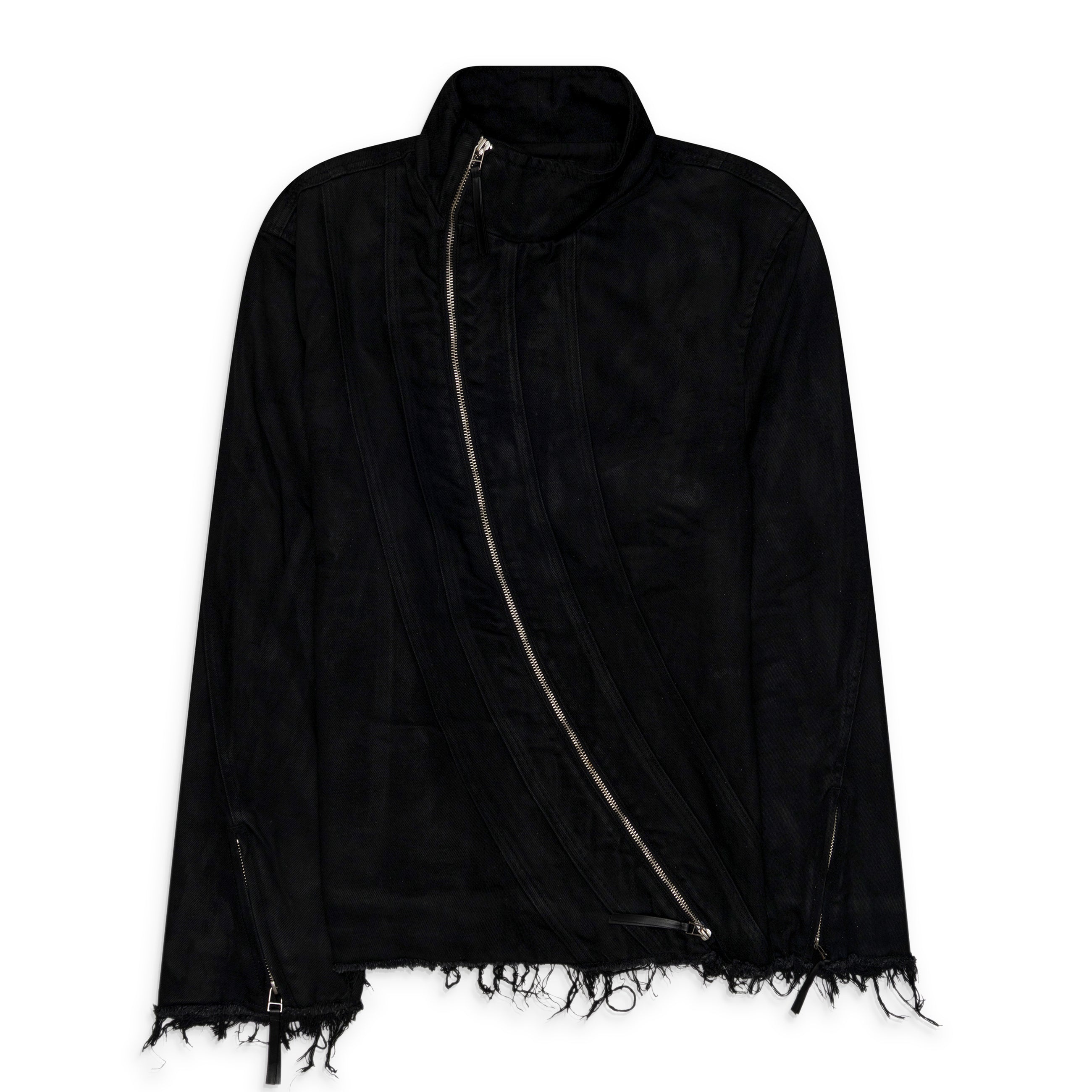 Troubled Waters Distressed Fencing Jacket V2 Black