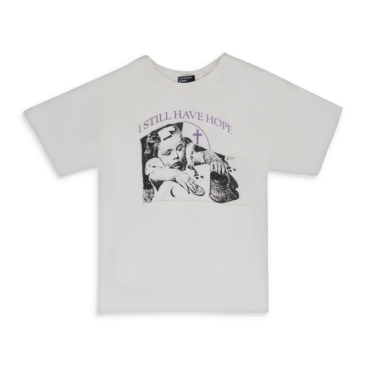Enfants Riches Deprimes I Still Have Hope Assemblage T-Shirt Ivory