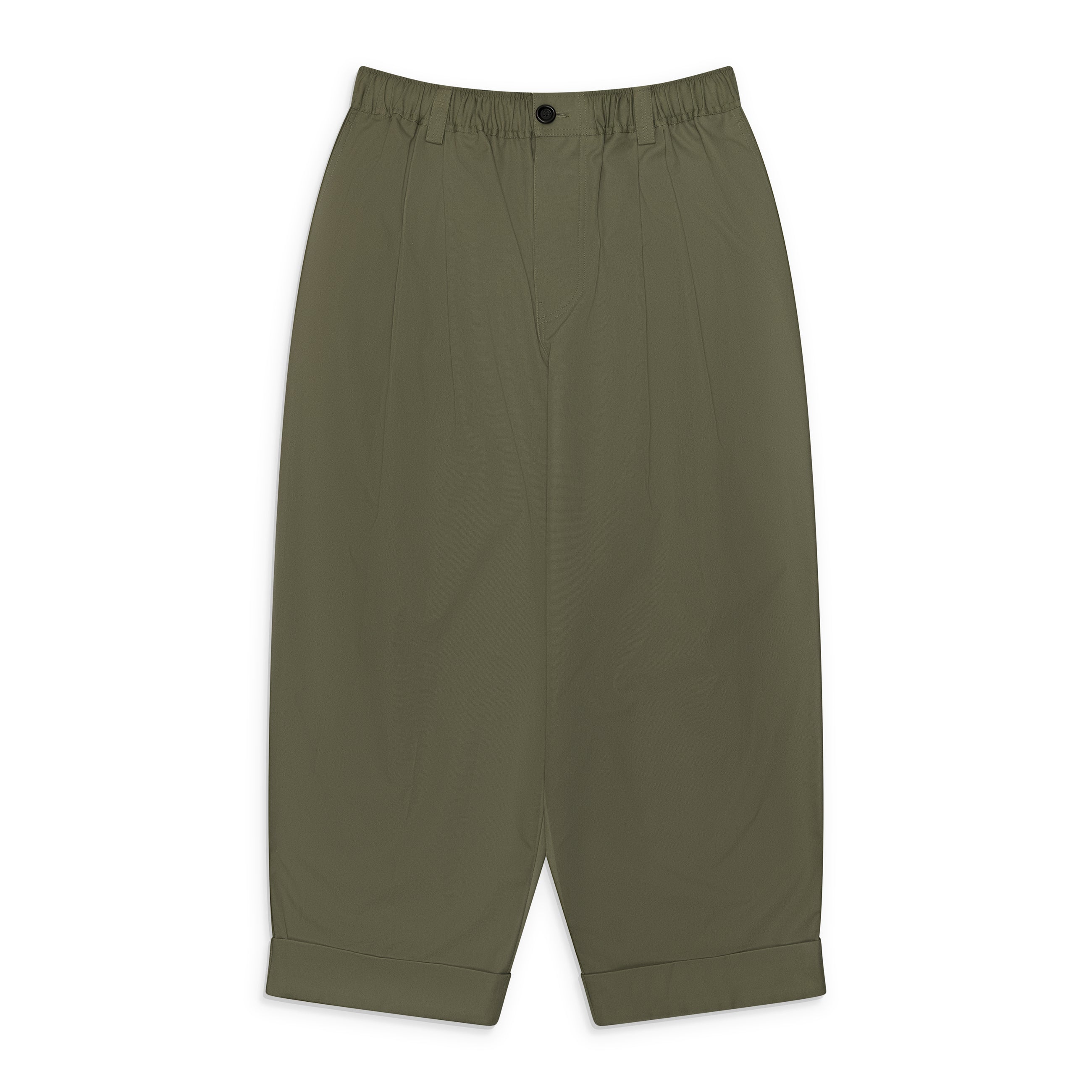 Marni Cotton Double Pleated Trousers Pale Mint
