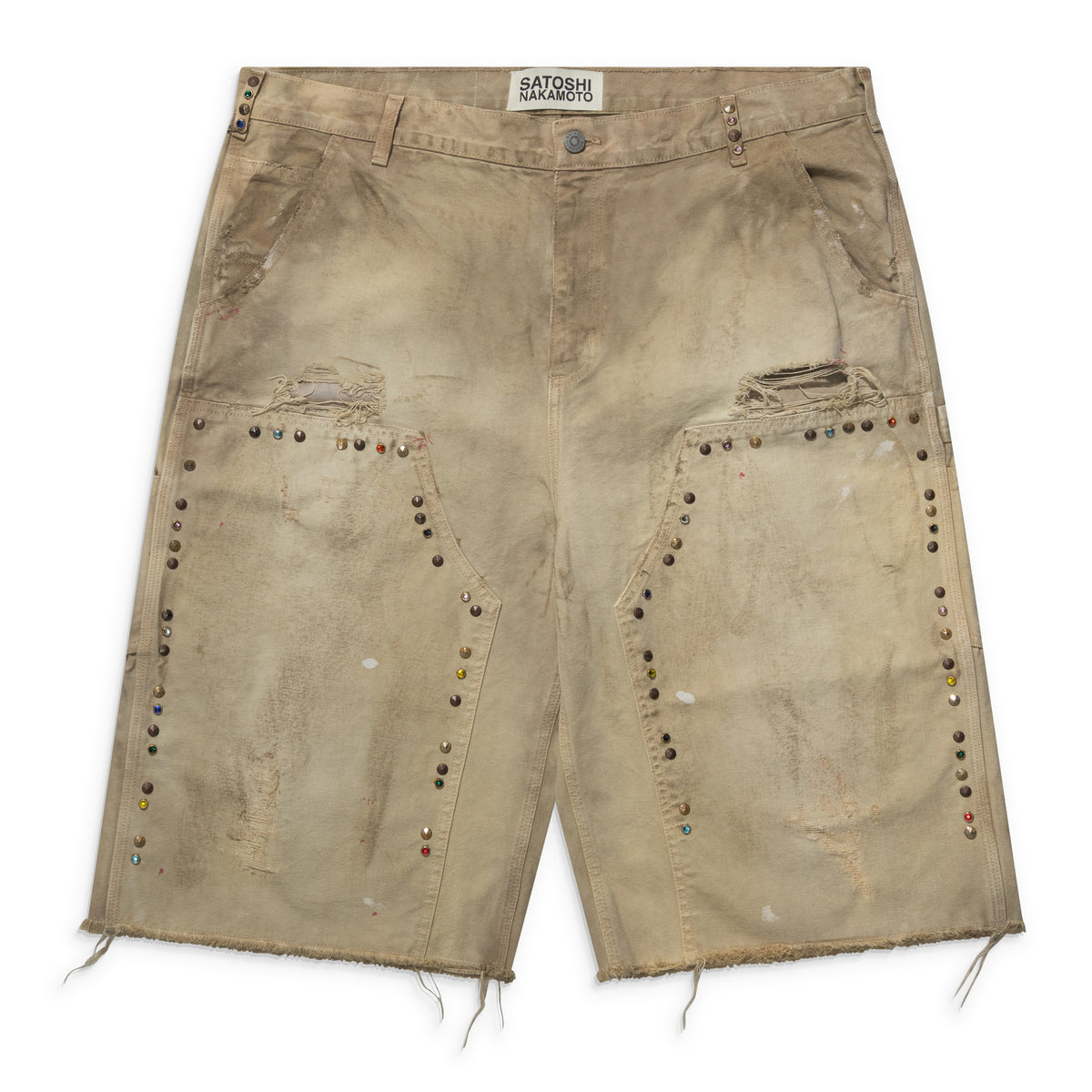 Satoshi Nakamoto Danny'S Carpenter Short White