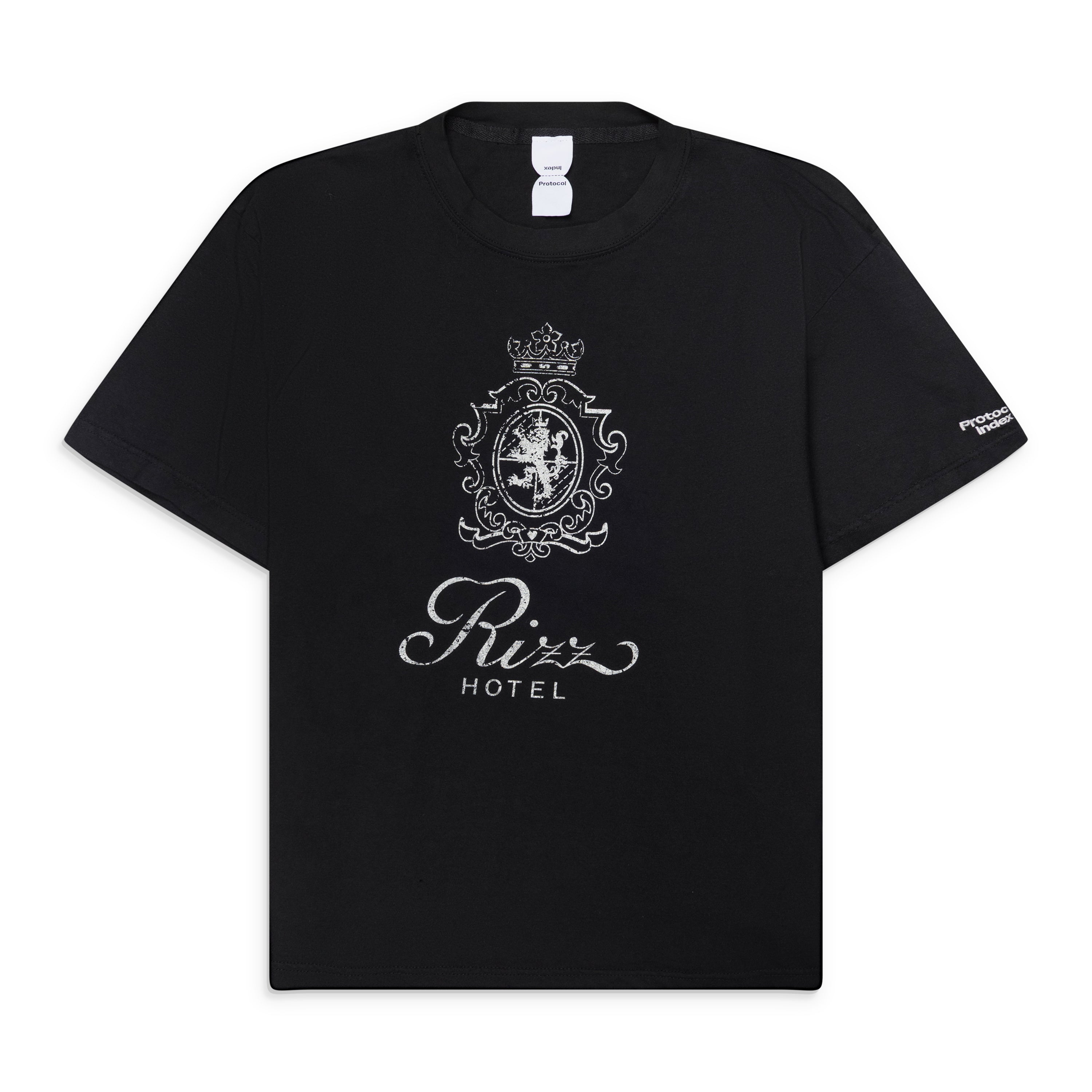 Protocol Index Four Hands T Shirts Black